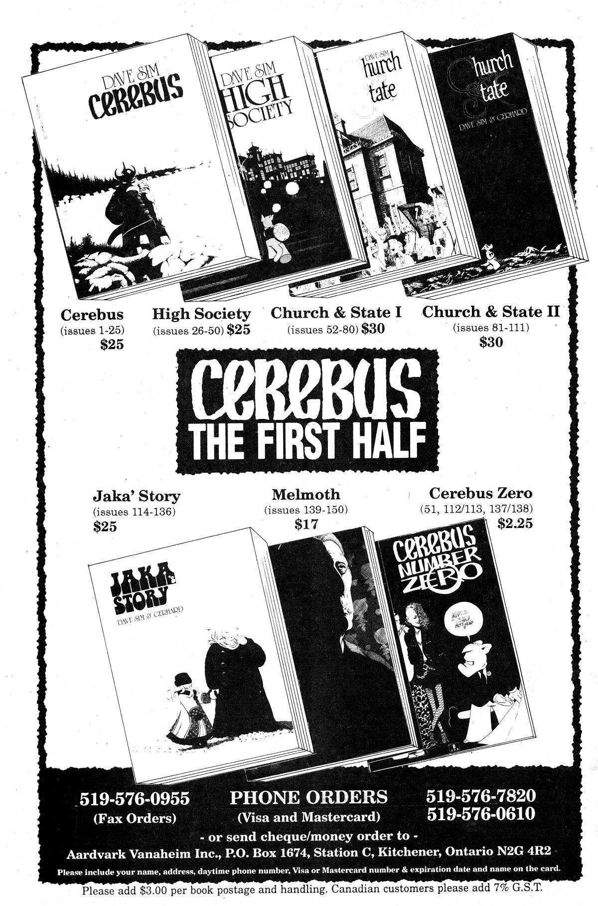 Read online Cerebus comic -  Issue #217 - 34