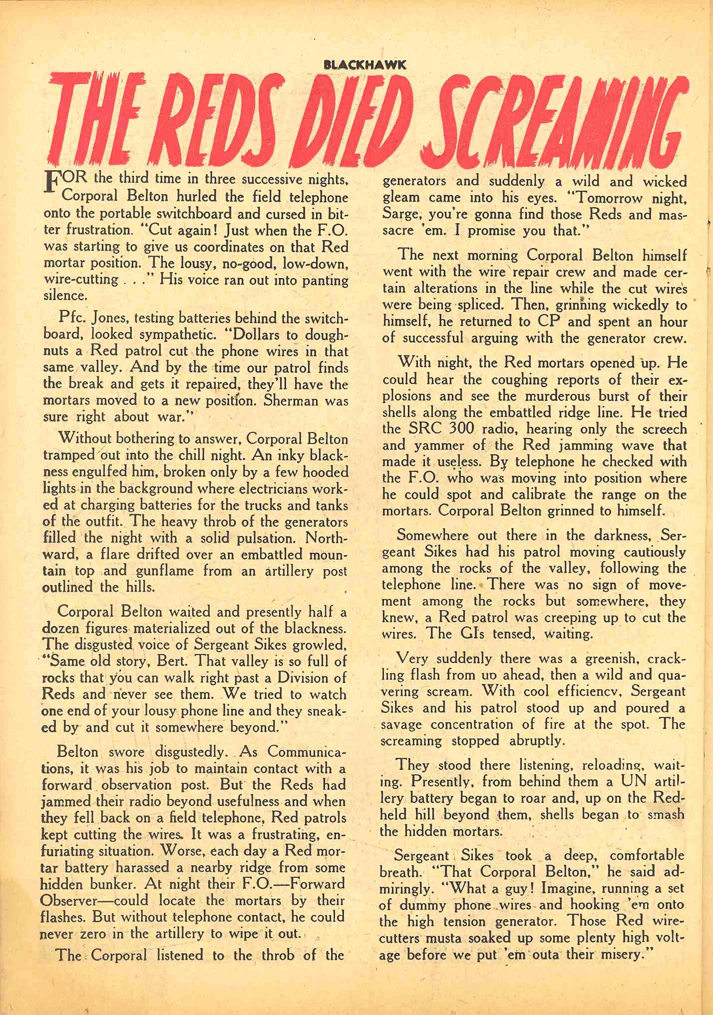Read online Blackhawk (1957) comic -  Issue #79 - 26