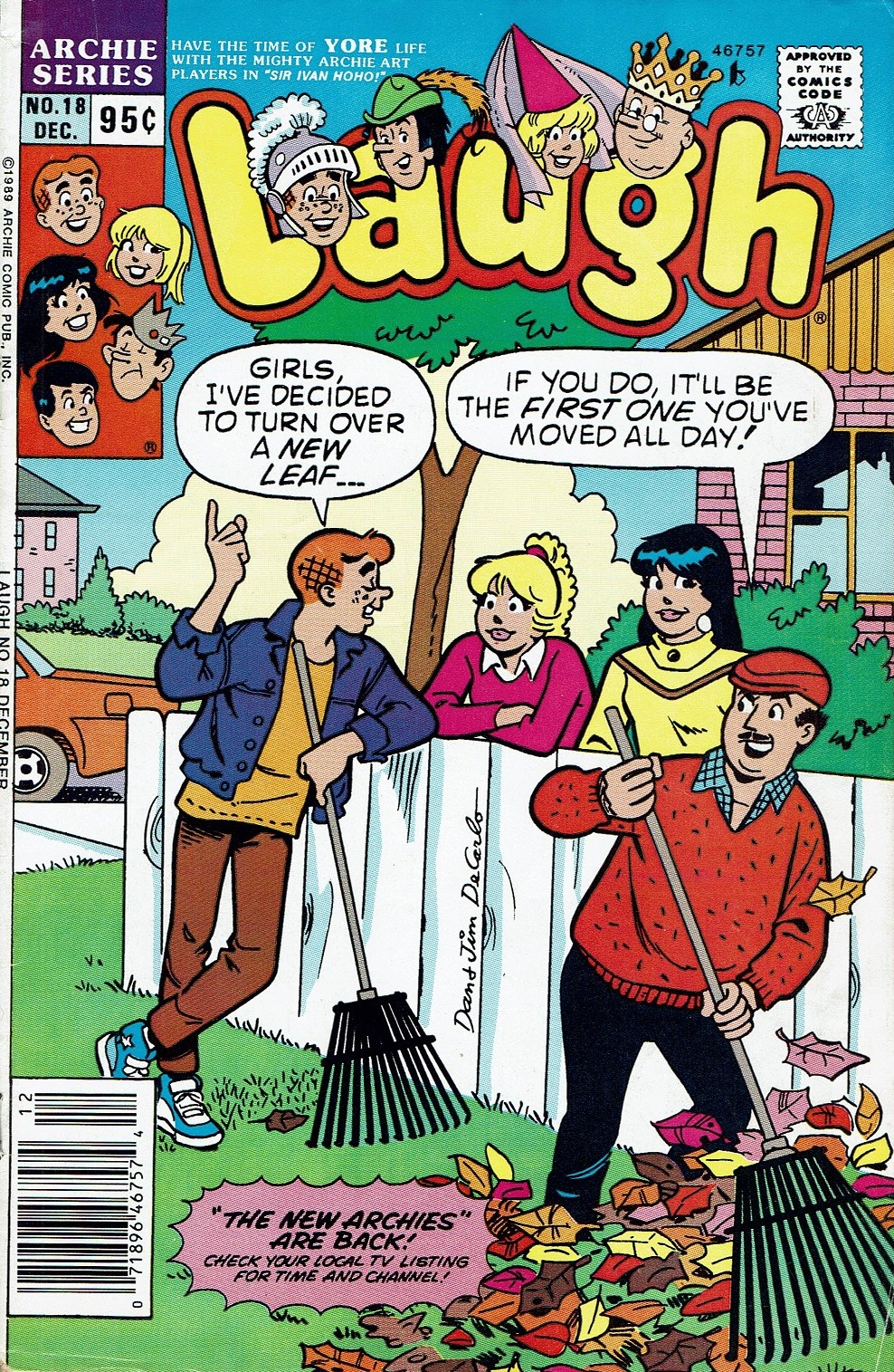 Read online Laugh comic -  Issue #18 - 1