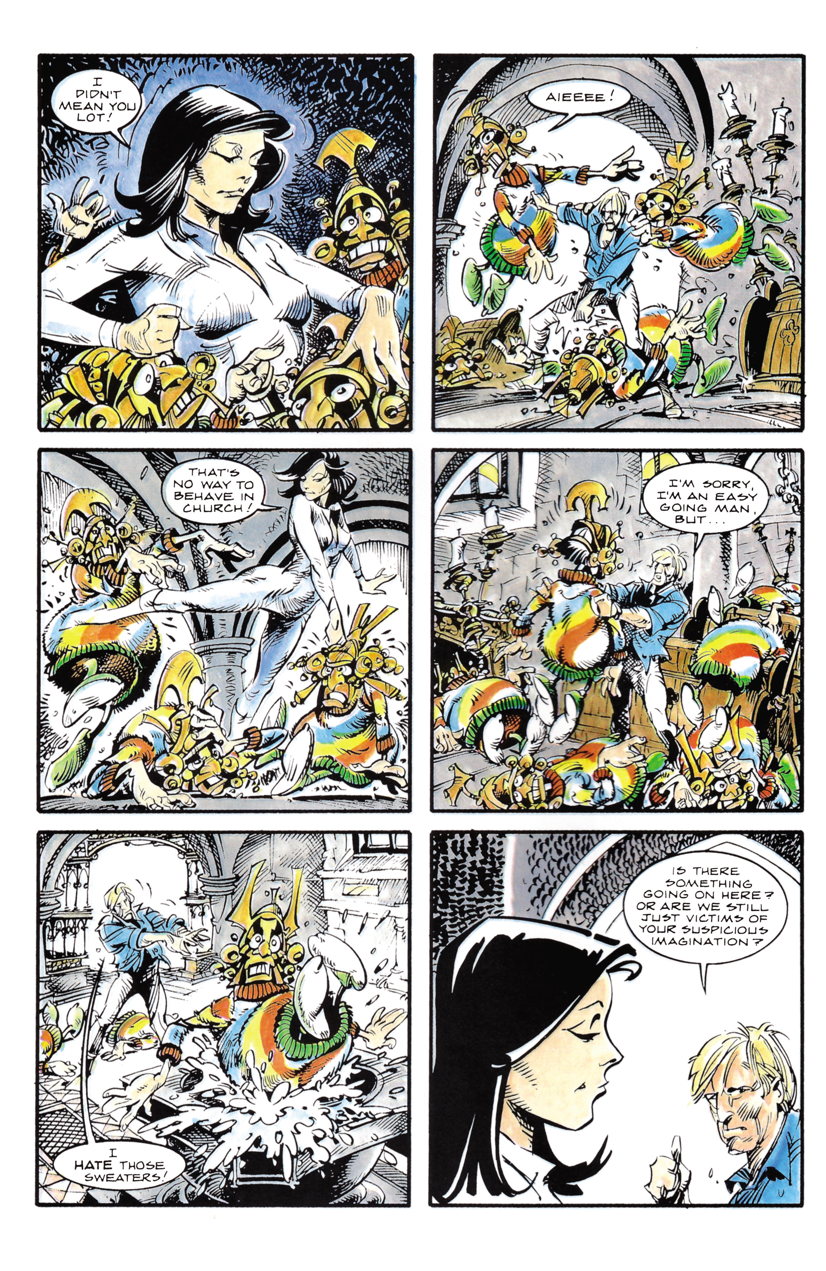 Read online Steed & Mrs. Peel: Golden Game comic -  Issue # Full - 120