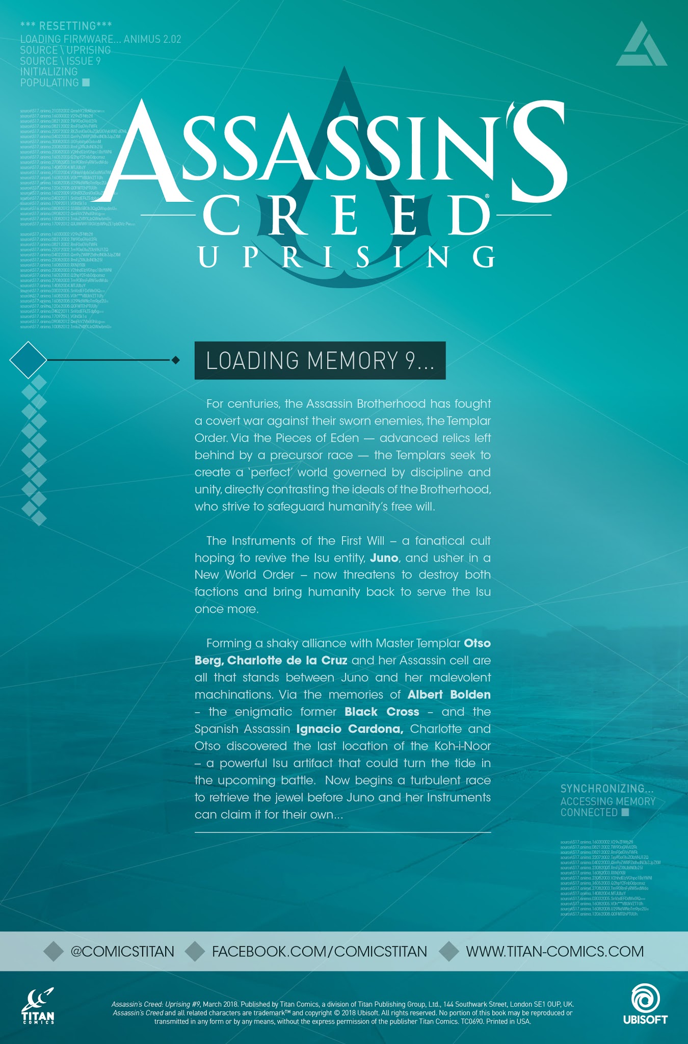 Read online Assassin's Creed: Uprising comic -  Issue #9 - 2