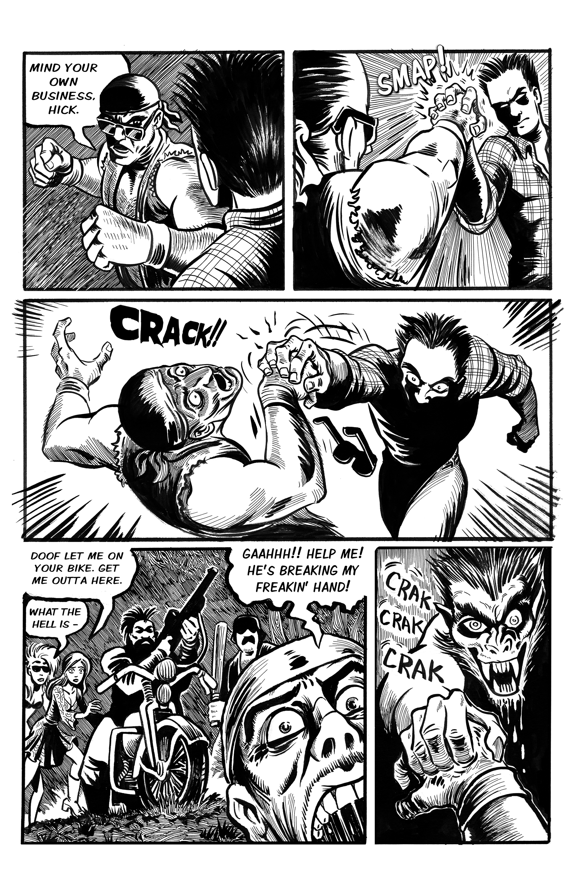 Read online Wulf and Batsy: Magnum Orgus comic -  Issue #1 - 21