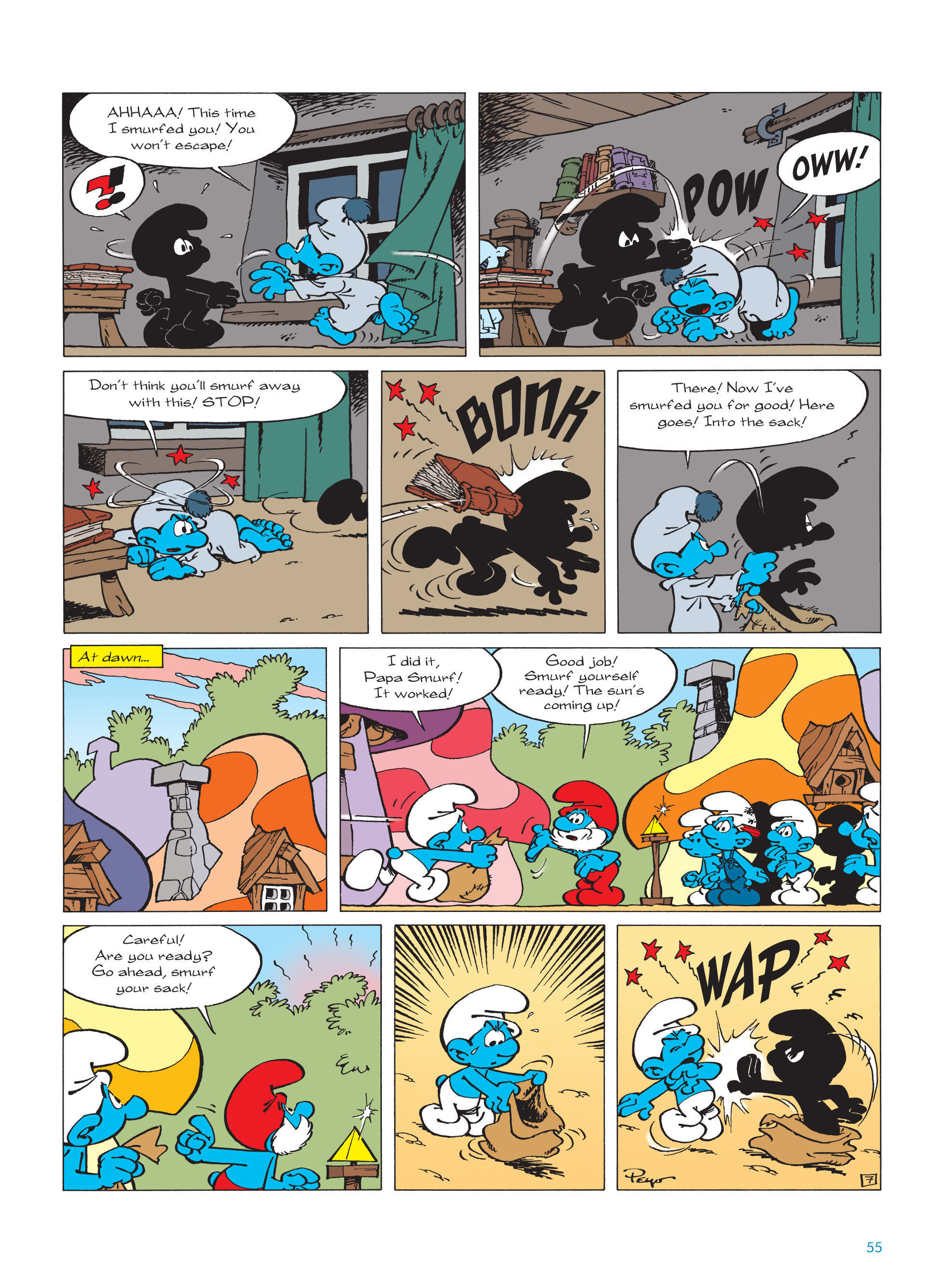 Read online The Smurfs comic -  Issue #22 - 56