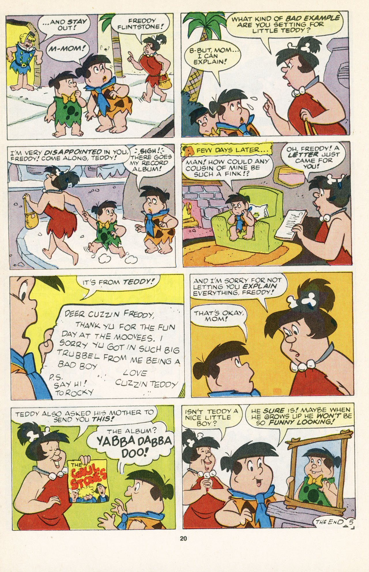 Read online The Flintstone Kids comic -  Issue #7 - 22