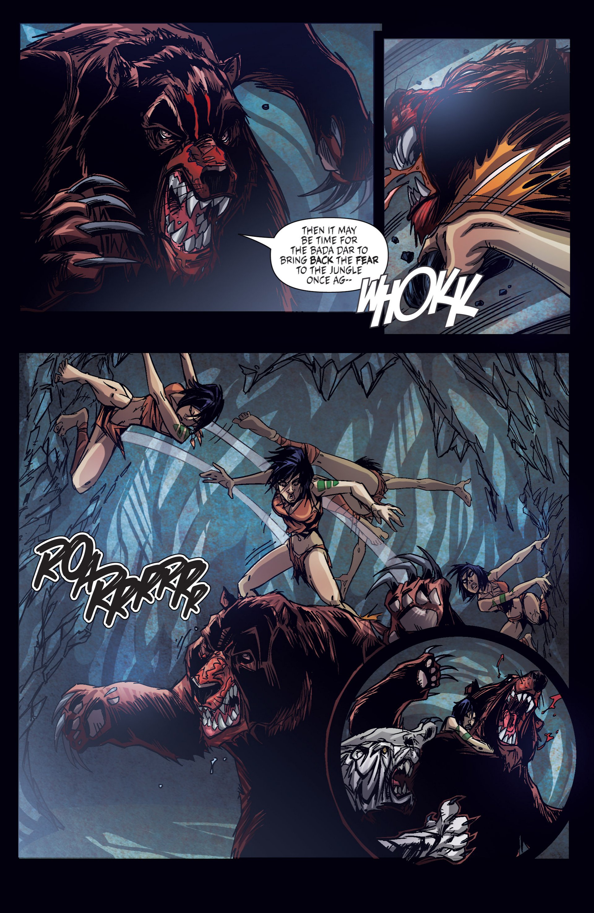 Read online Grimm Fairy Tales presents The Jungle Book: Last of the Species comic -  Issue #4 - 24