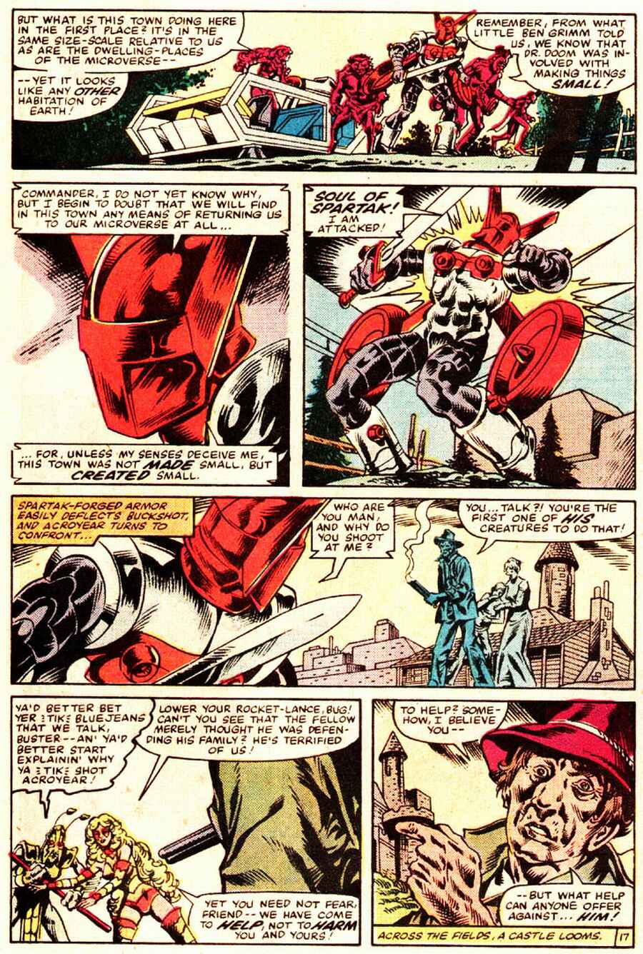 Read online Micronauts (1979) comic -  Issue #41 - 18