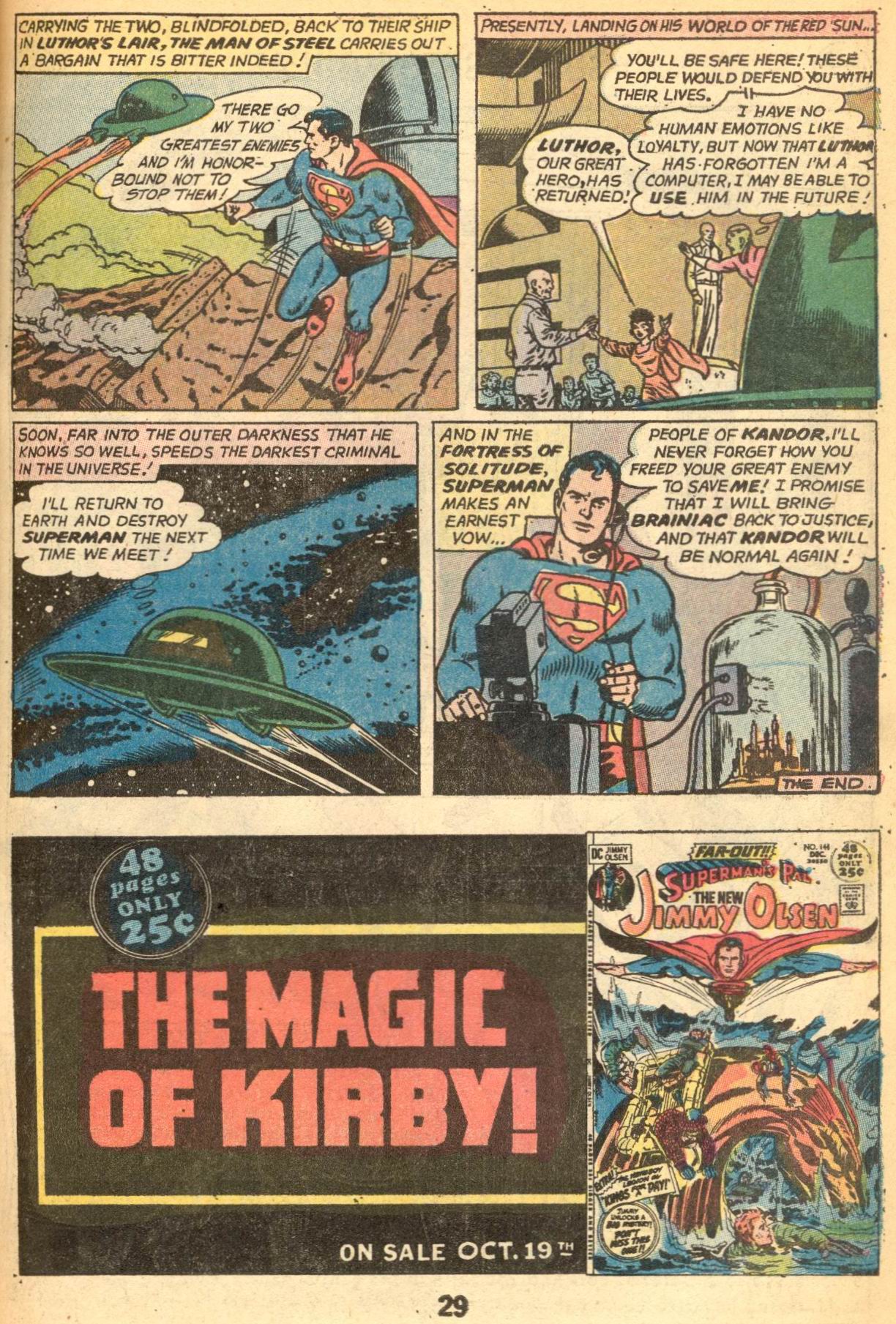 Read online Superman (1939) comic -  Issue #245 - 29