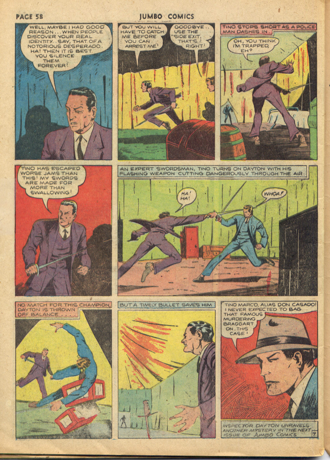 Read online Jumbo Comics comic -  Issue #24 - 60
