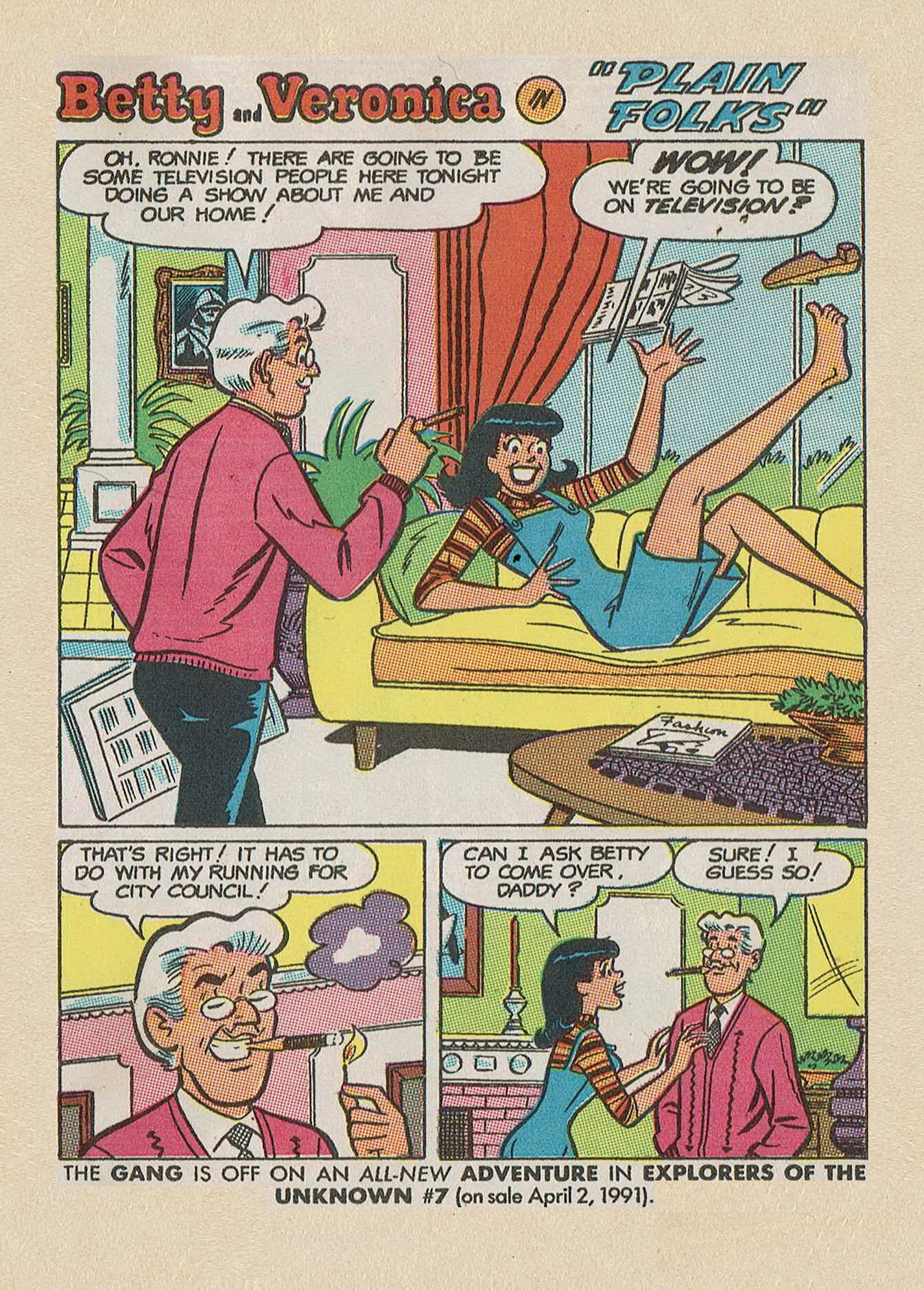 Read online Betty and Veronica Digest Magazine comic -  Issue #48 - 75