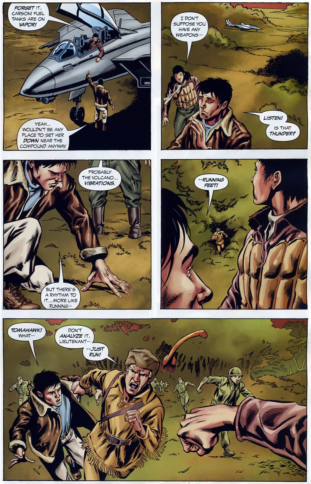Read online The War That Time Forgot comic -  Issue #12 - 15