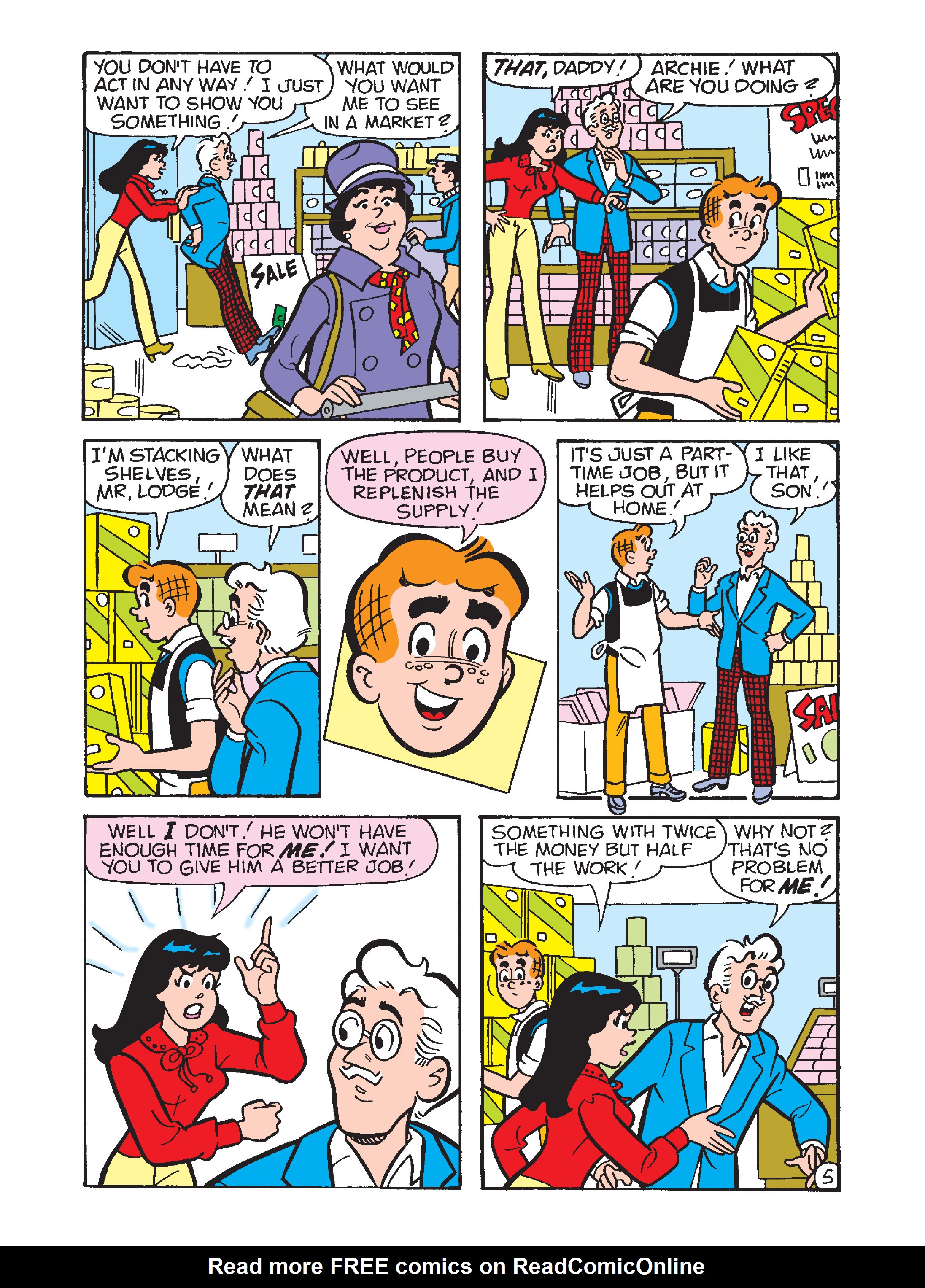 Read online Jughead and Archie Double Digest comic -  Issue #6 - 105