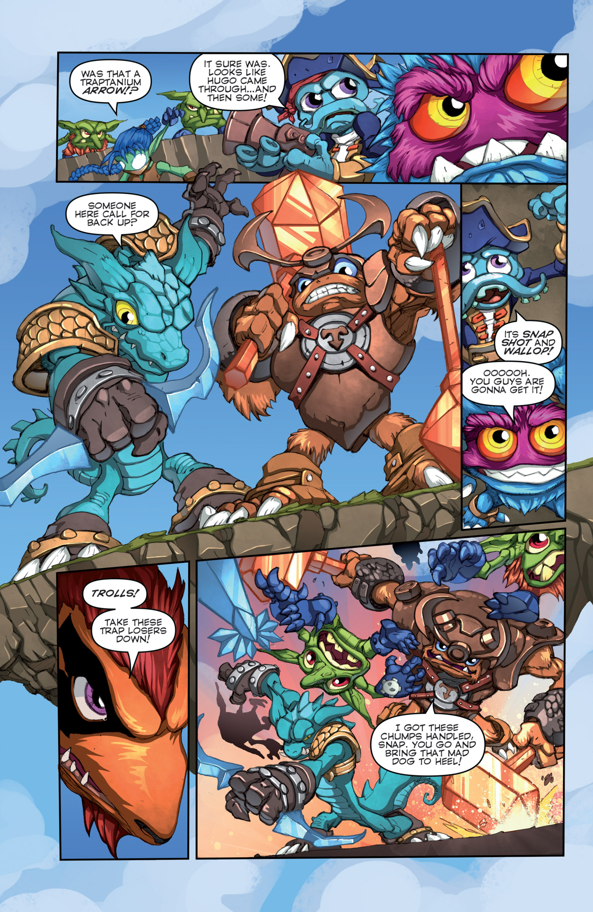 Read online Skylanders comic -  Issue #0 - 14