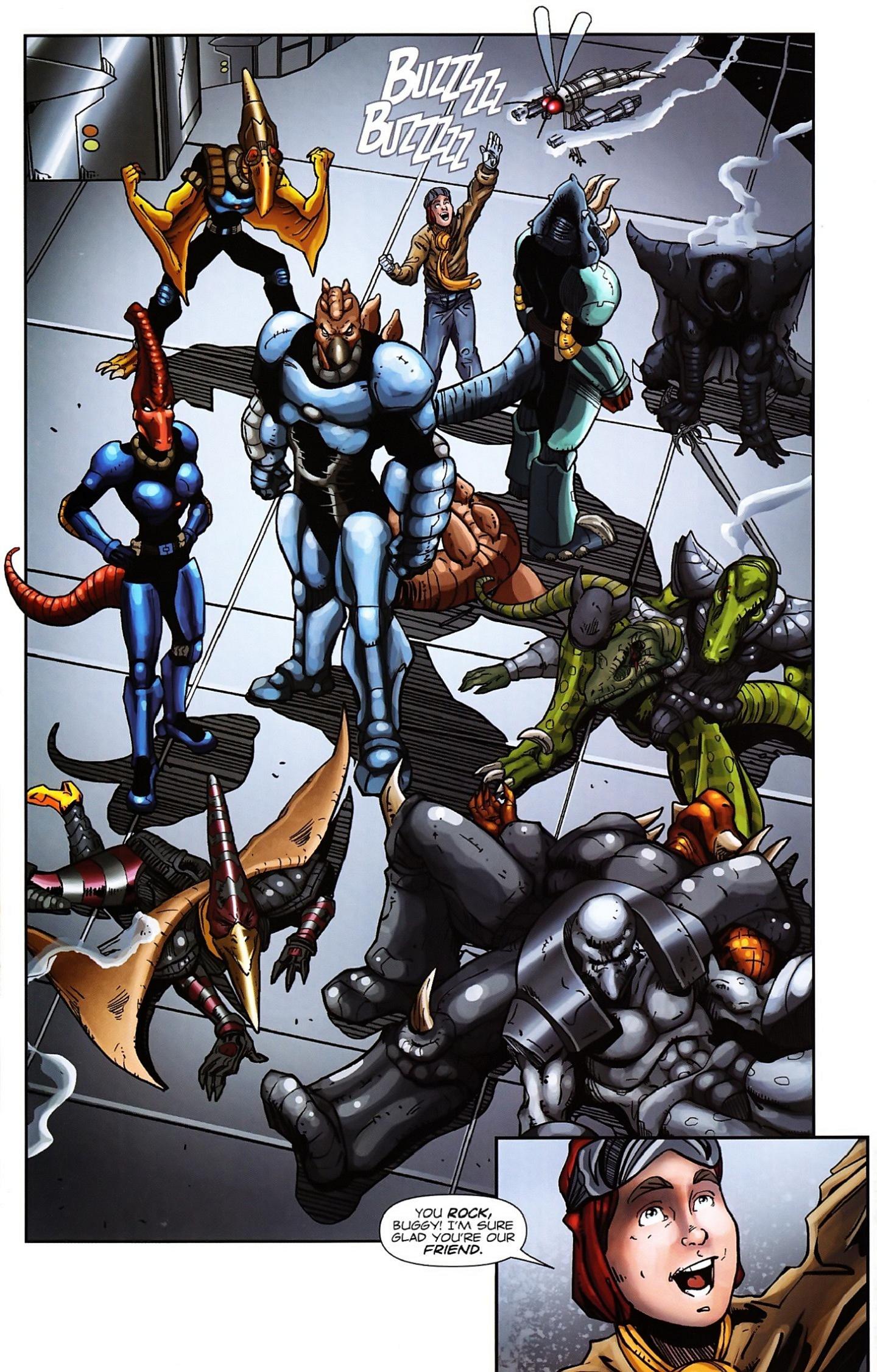 Read online Jurassic StrikeForce 5 comic -  Issue #4 - 21