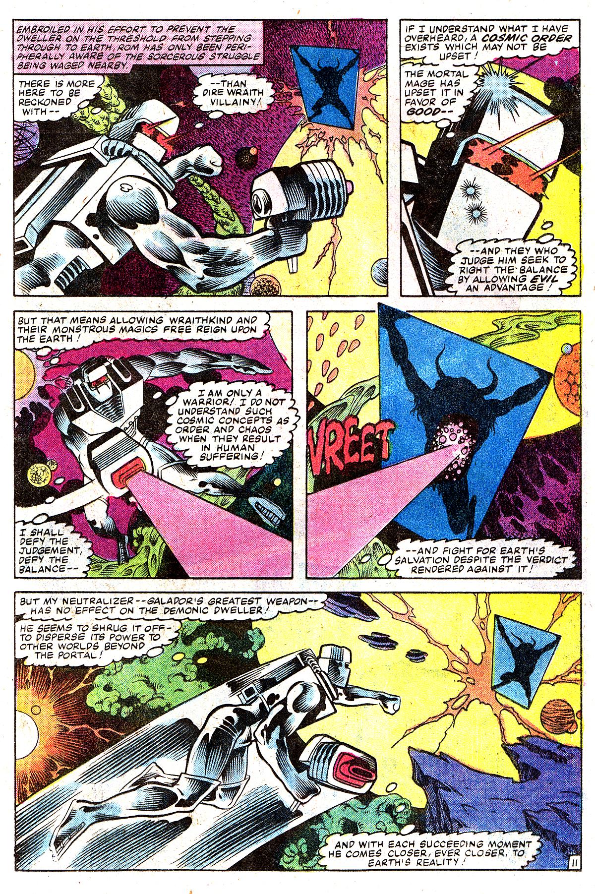 Read online ROM (1979) comic -  Issue #41 - 12