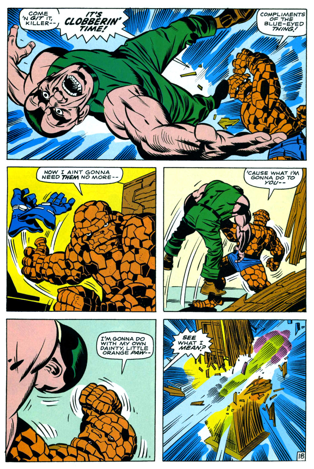 Read online Stan Lee Meets the Thing comic -  Issue # Full - 43