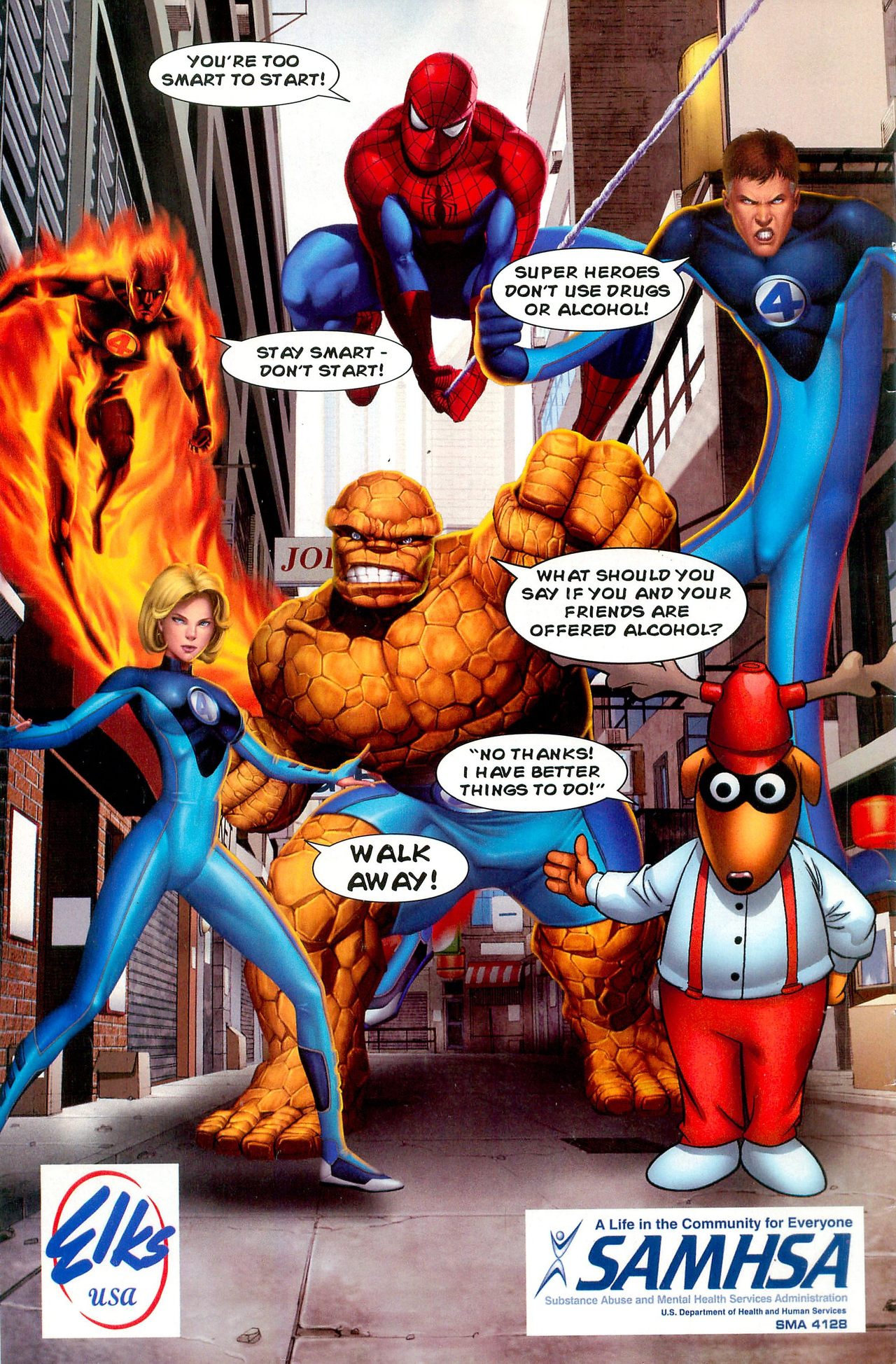 Read online Spider-Man and the Fantastic Four in Hard Choices comic -  Issue # Full - 20