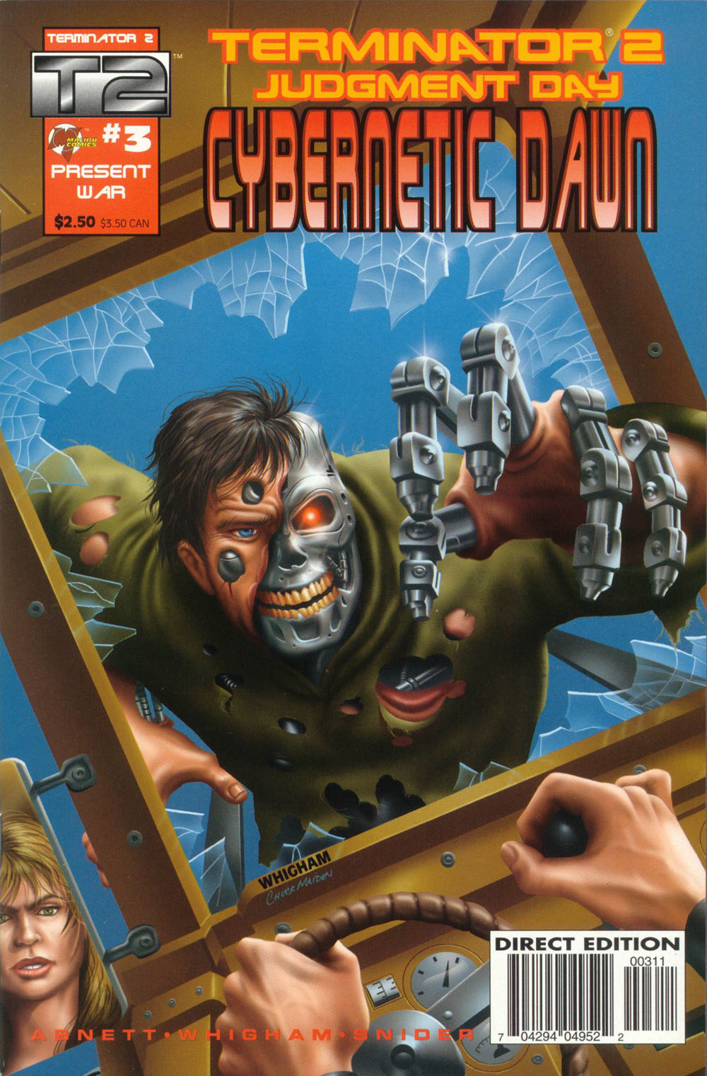 Read online T2: Cybernetic Dawn comic -  Issue #3 - 1