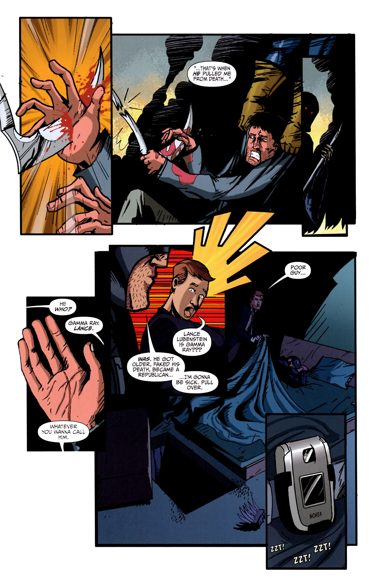 Read online Caped comic -  Issue #3 - 23
