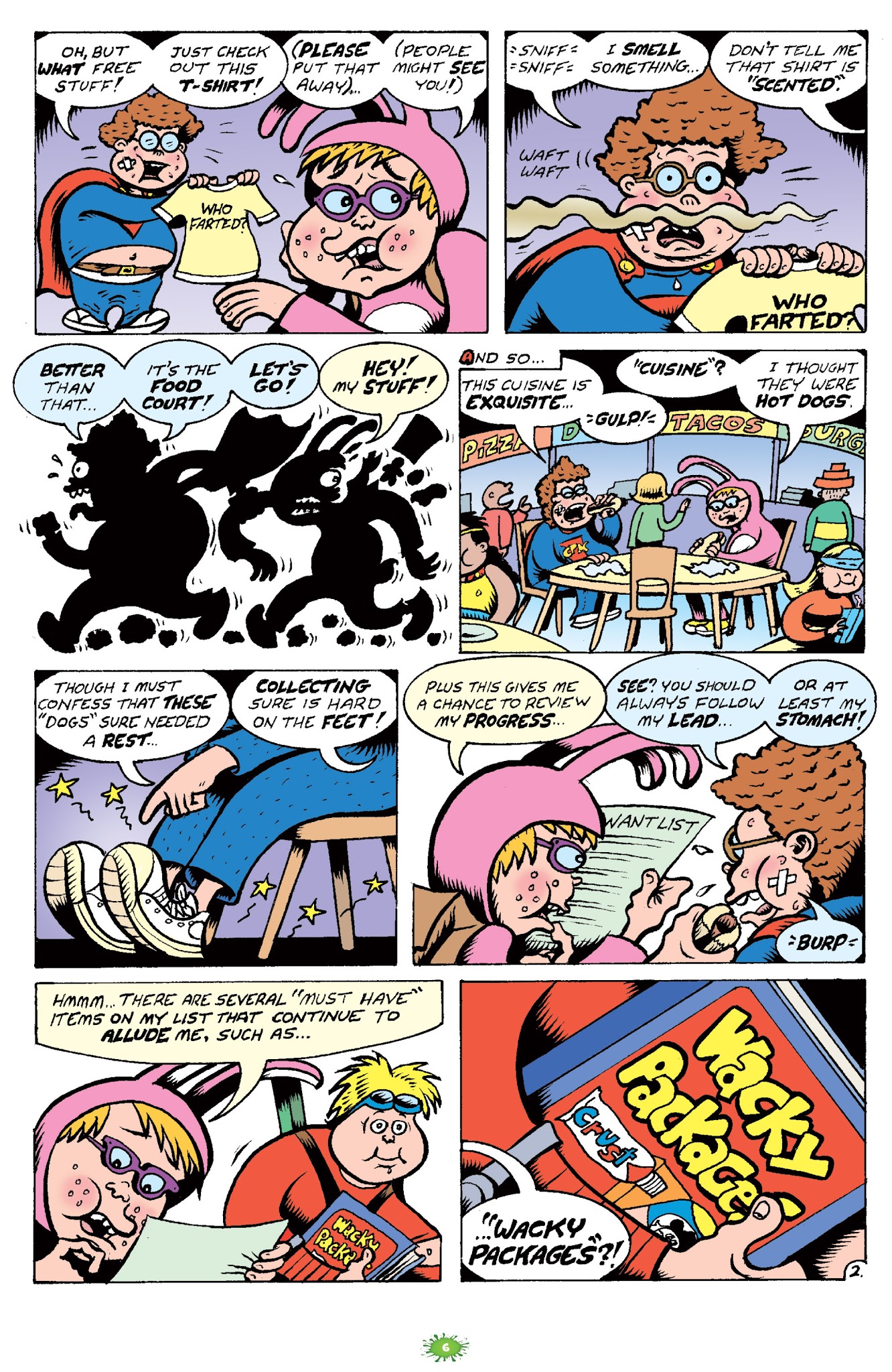 Read online Garbage Pail Kids comic -  Issue # TPB - 6