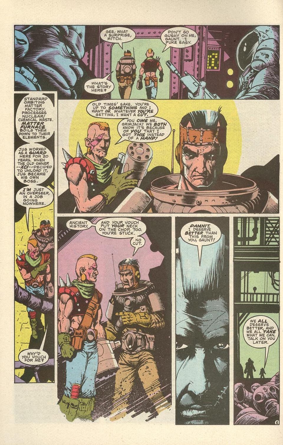 Read online Grimjack comic -  Issue #14 - 8