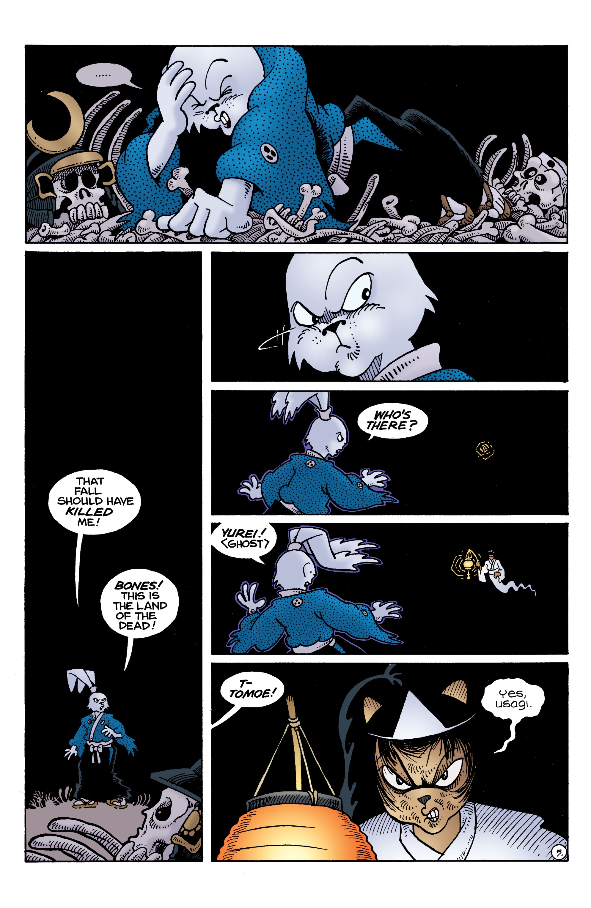 Read online Usagi Yojimbo: The Dragon Bellow Conspiracy comic -  Issue #4 - 7