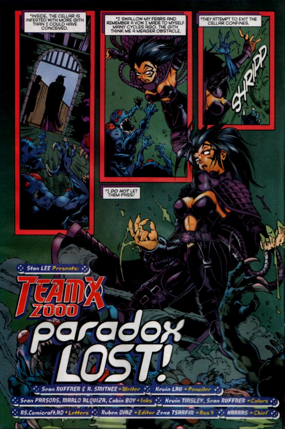 Read online Team X 2000 comic -  Issue # Full - 3