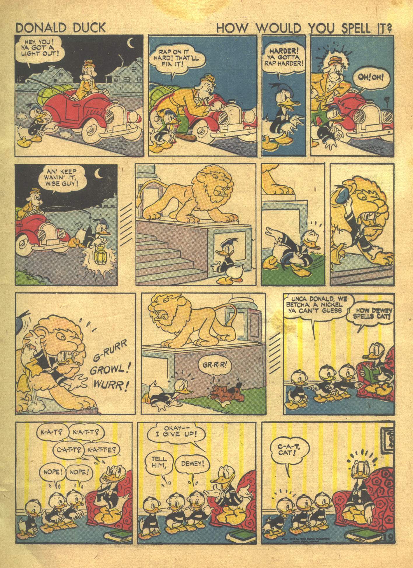 Read online Walt Disney's Comics and Stories comic -  Issue #13 - 21