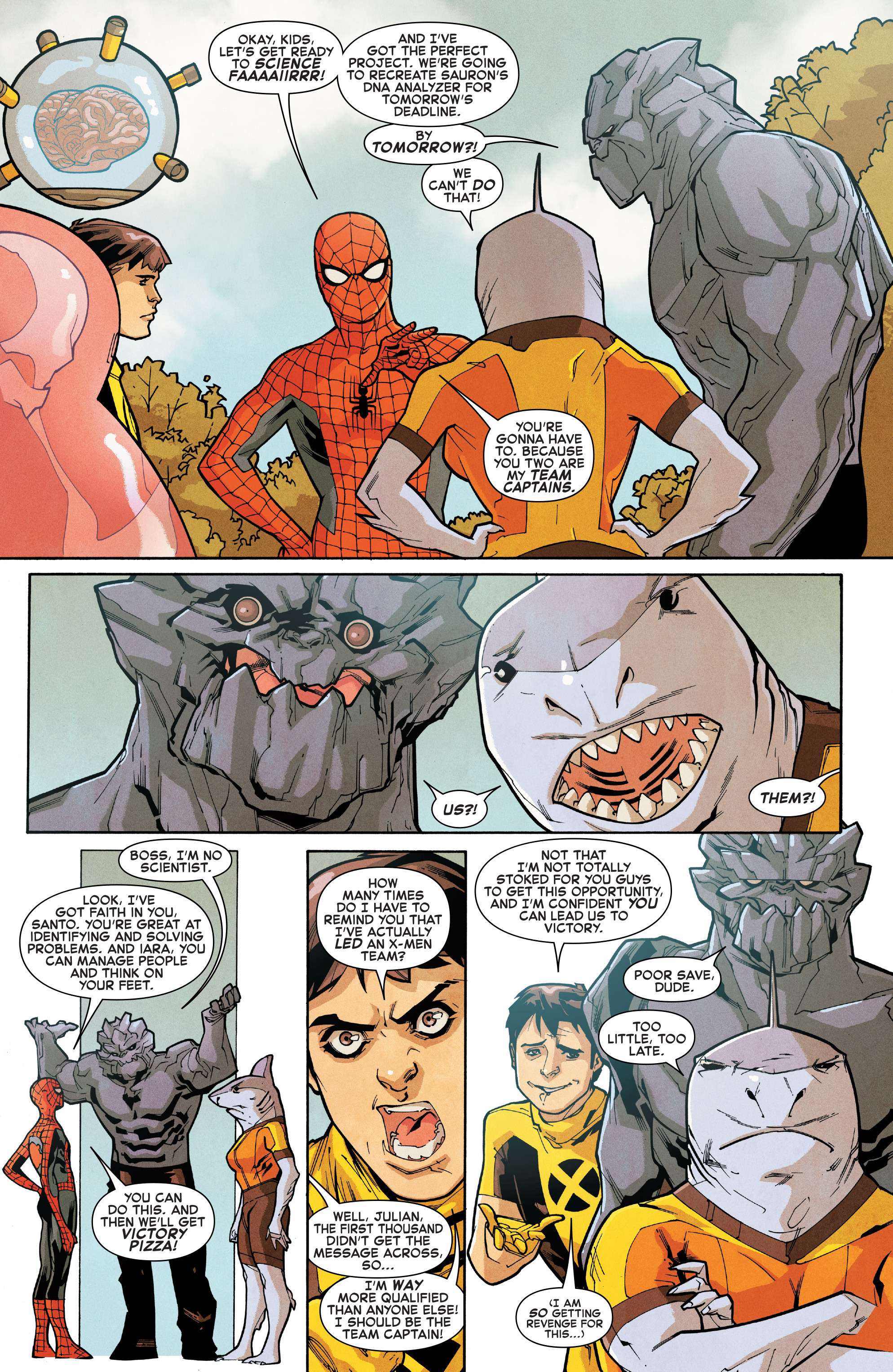 Read online Spider-Man & the X-Men comic -  Issue #4 - 10