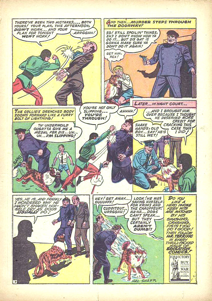 Read online Sensation (Mystery) Comics comic -  Issue #16 - 45