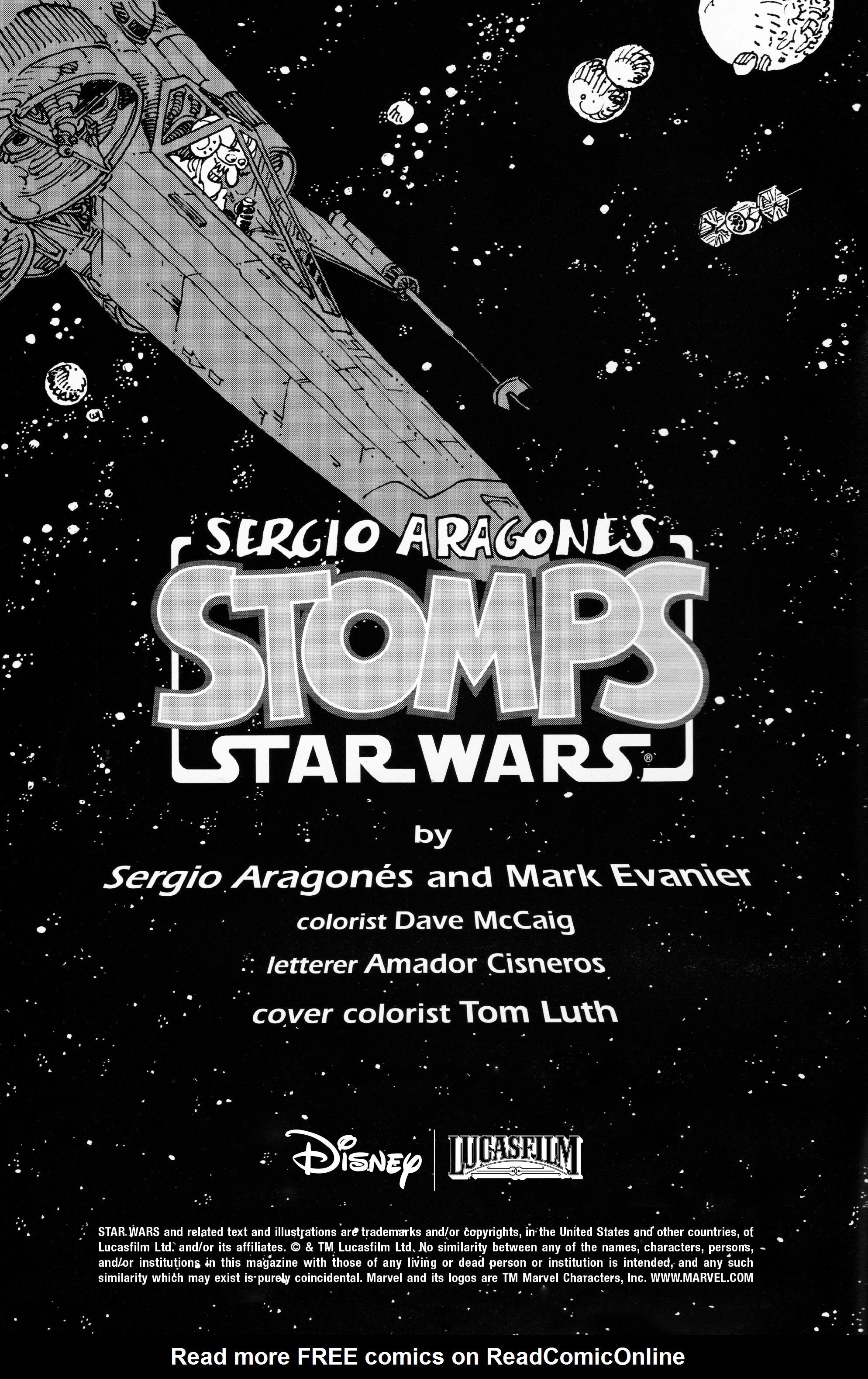 Read online Sergio Aragonés Stomps Star Wars comic -  Issue # Full - 2