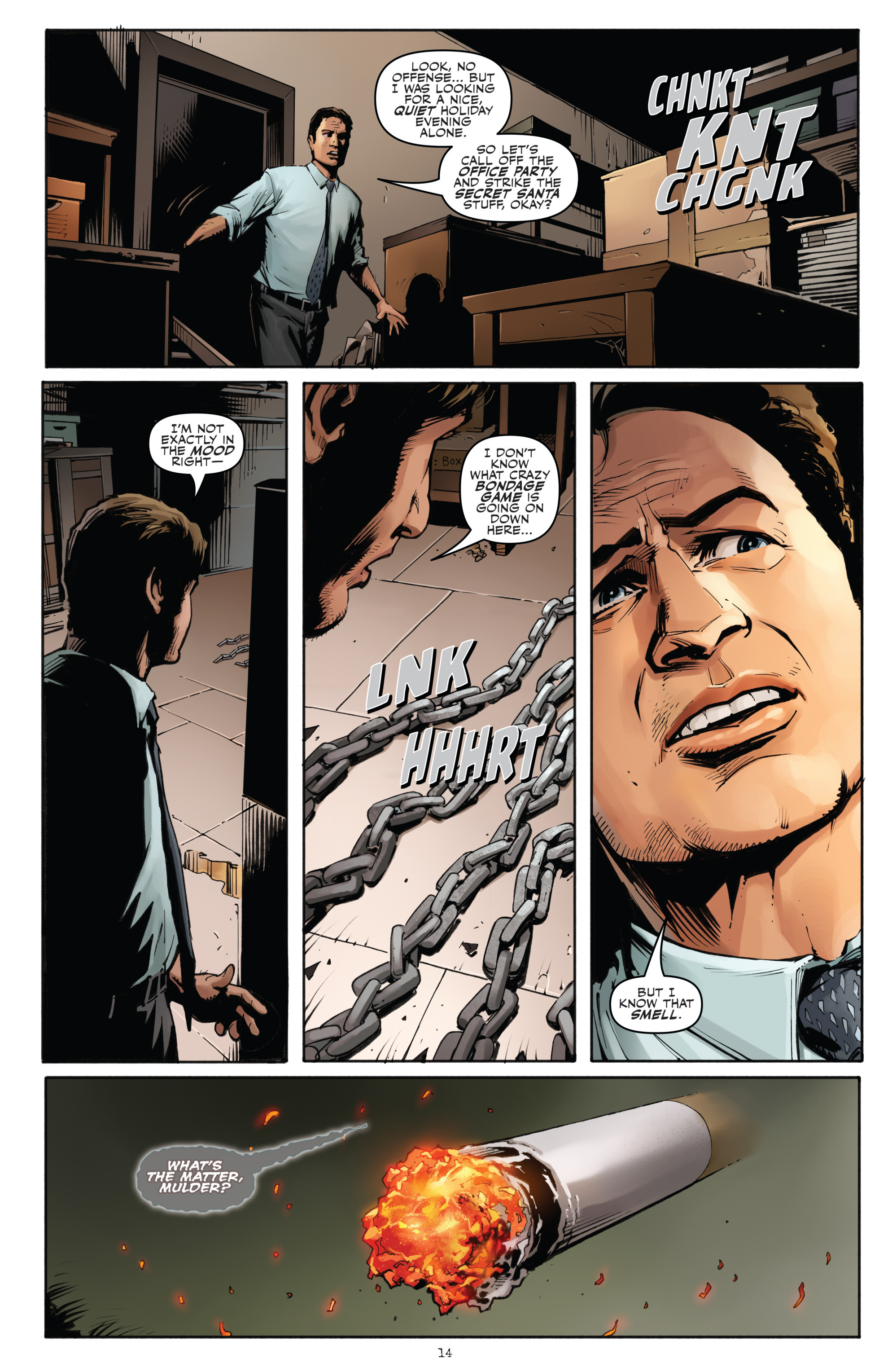 Read online The X-Files X-Mas Special comic -  Issue # Full - 16