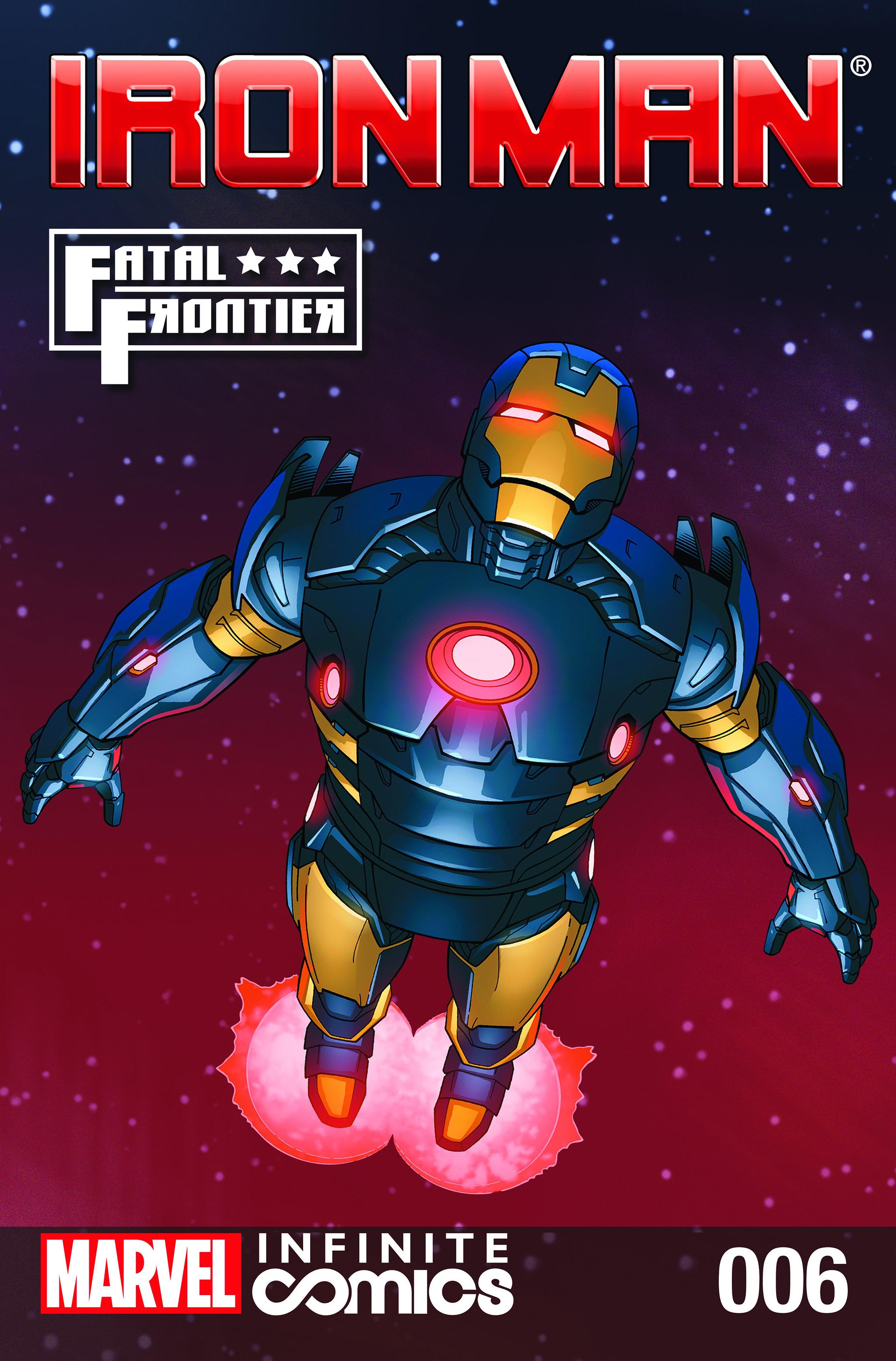 Read online Iron Man: Fatal Frontier Infinite Comic comic -  Issue #6 - 1