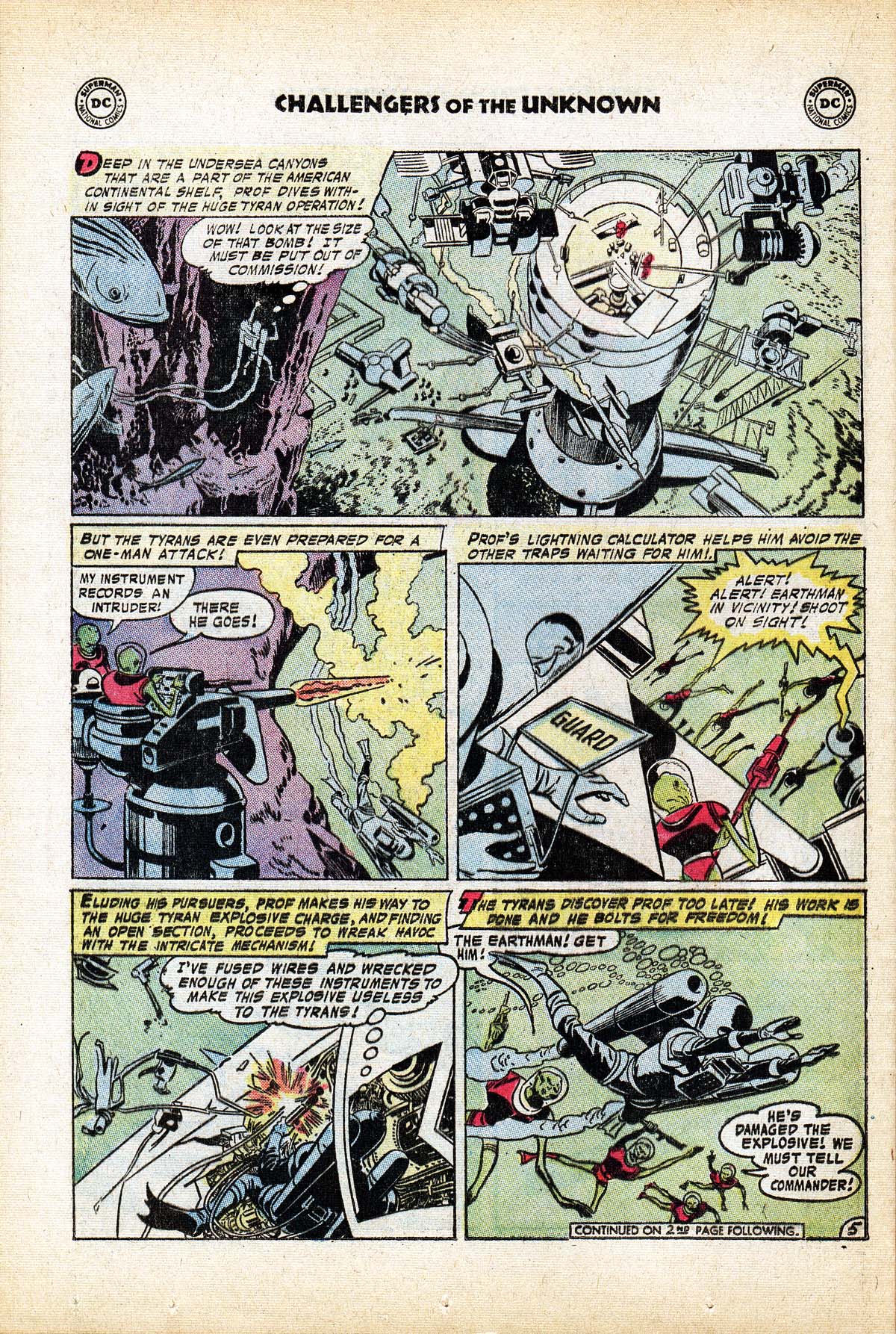 Challengers of the Unknown (1958) Issue #80 #80 - English 24