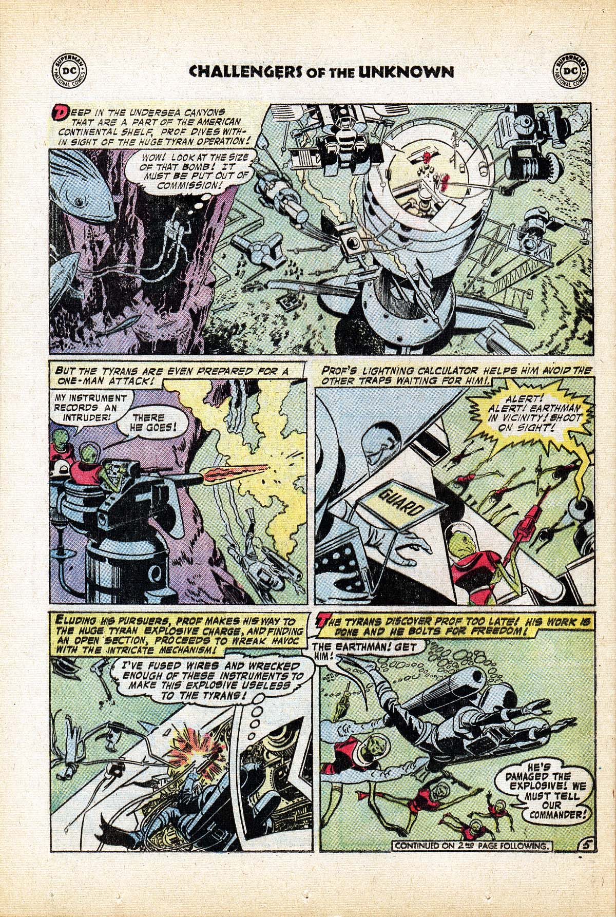 Read online Challengers of the Unknown (1958) comic -  Issue #80 - 24