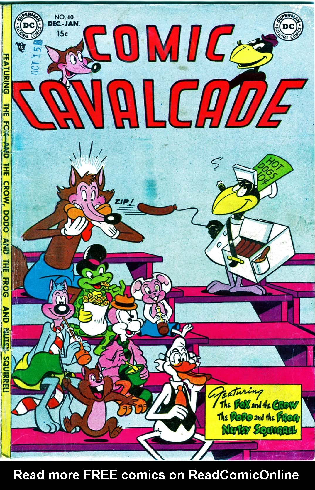 Read online Comic Cavalcade comic -  Issue #60 - 1