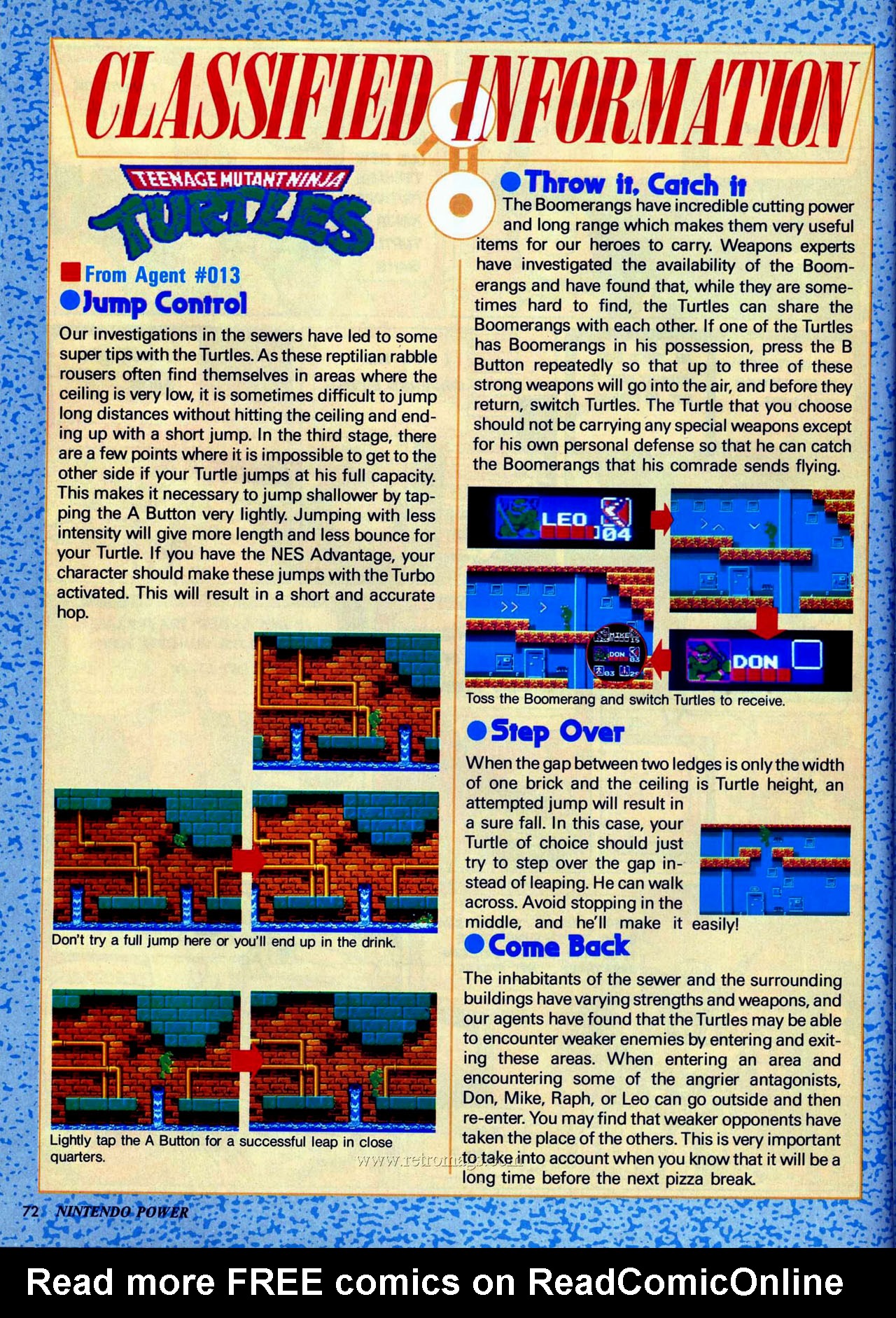 Read online Nintendo Power comic -  Issue #7 - 59