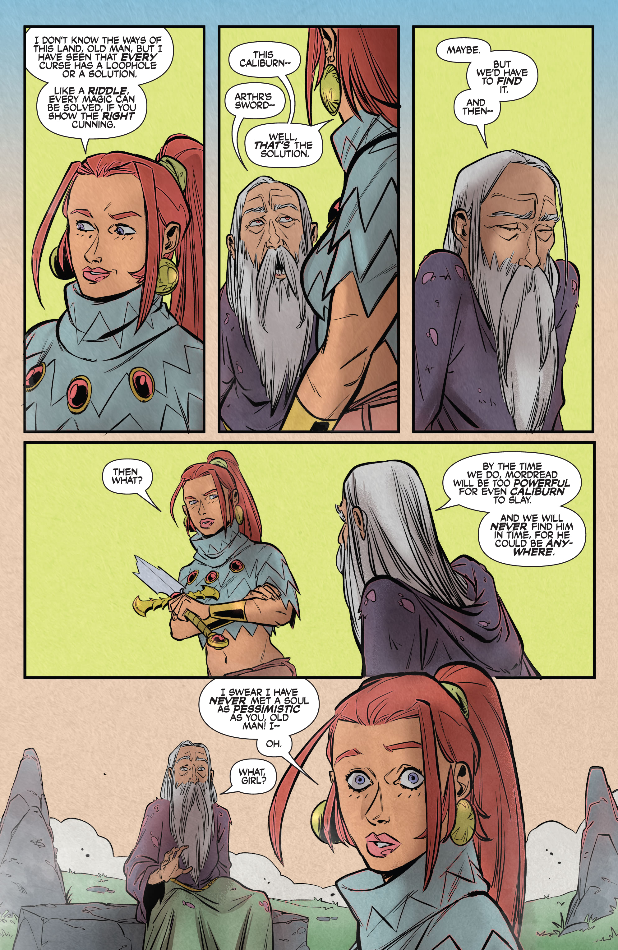 Read online Immortal Red Sonja comic -  Issue #8 - 21