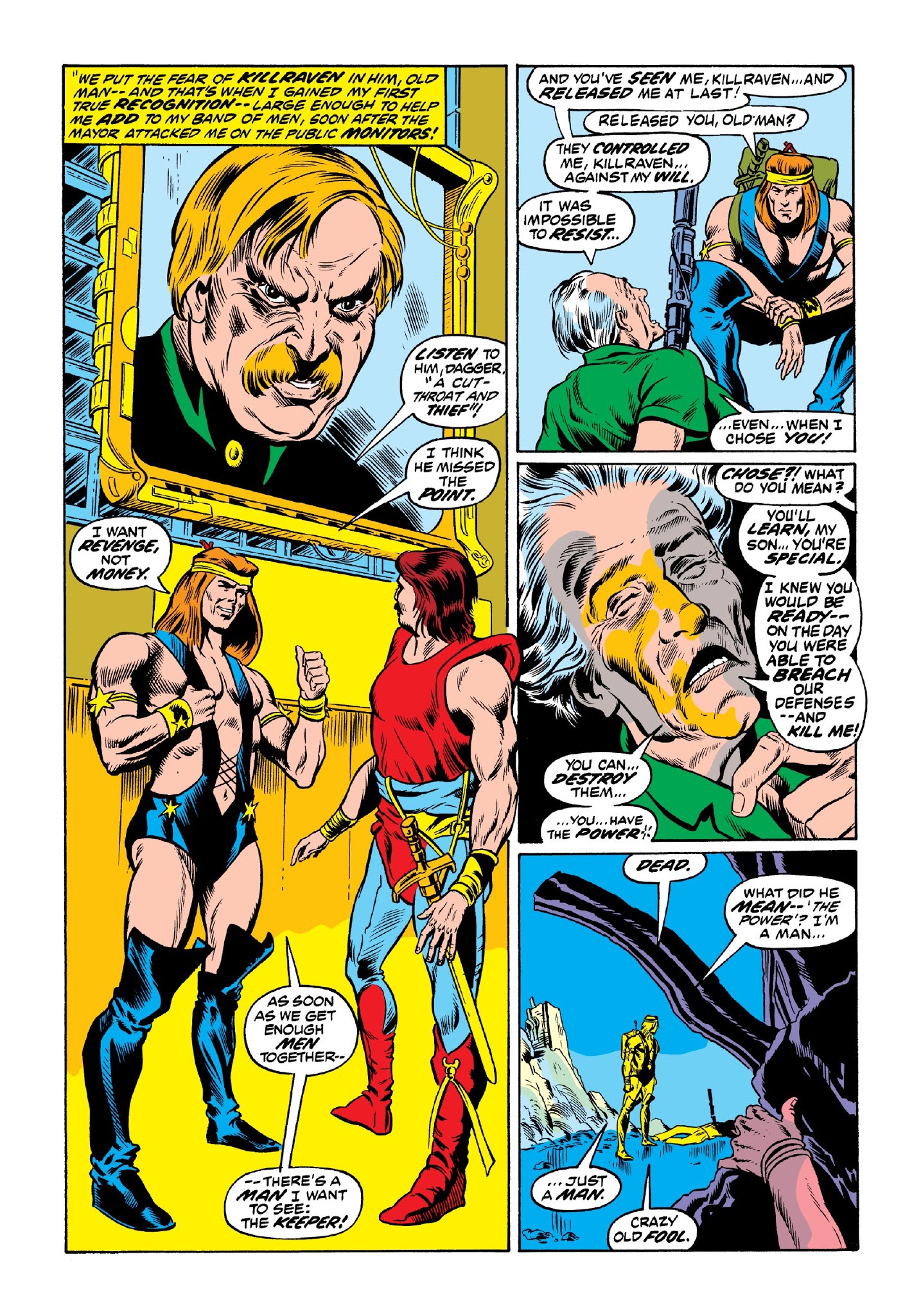 Read online Marvel Masterworks: Killraven comic -  Issue # TPB 1 (Part 1) - 32