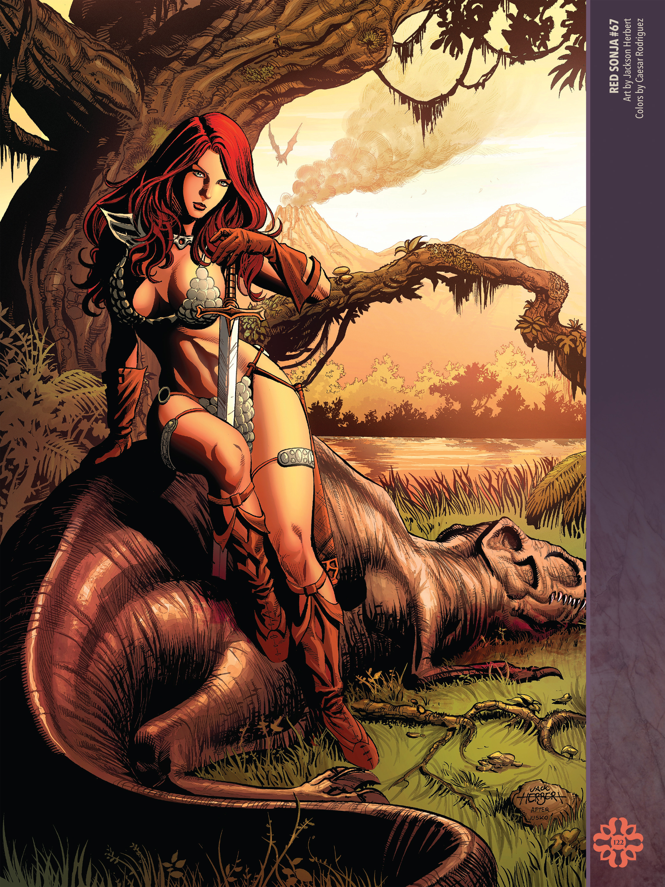 Read online The Art of Red Sonja comic -  Issue # TPB 2 (Part 2) - 23