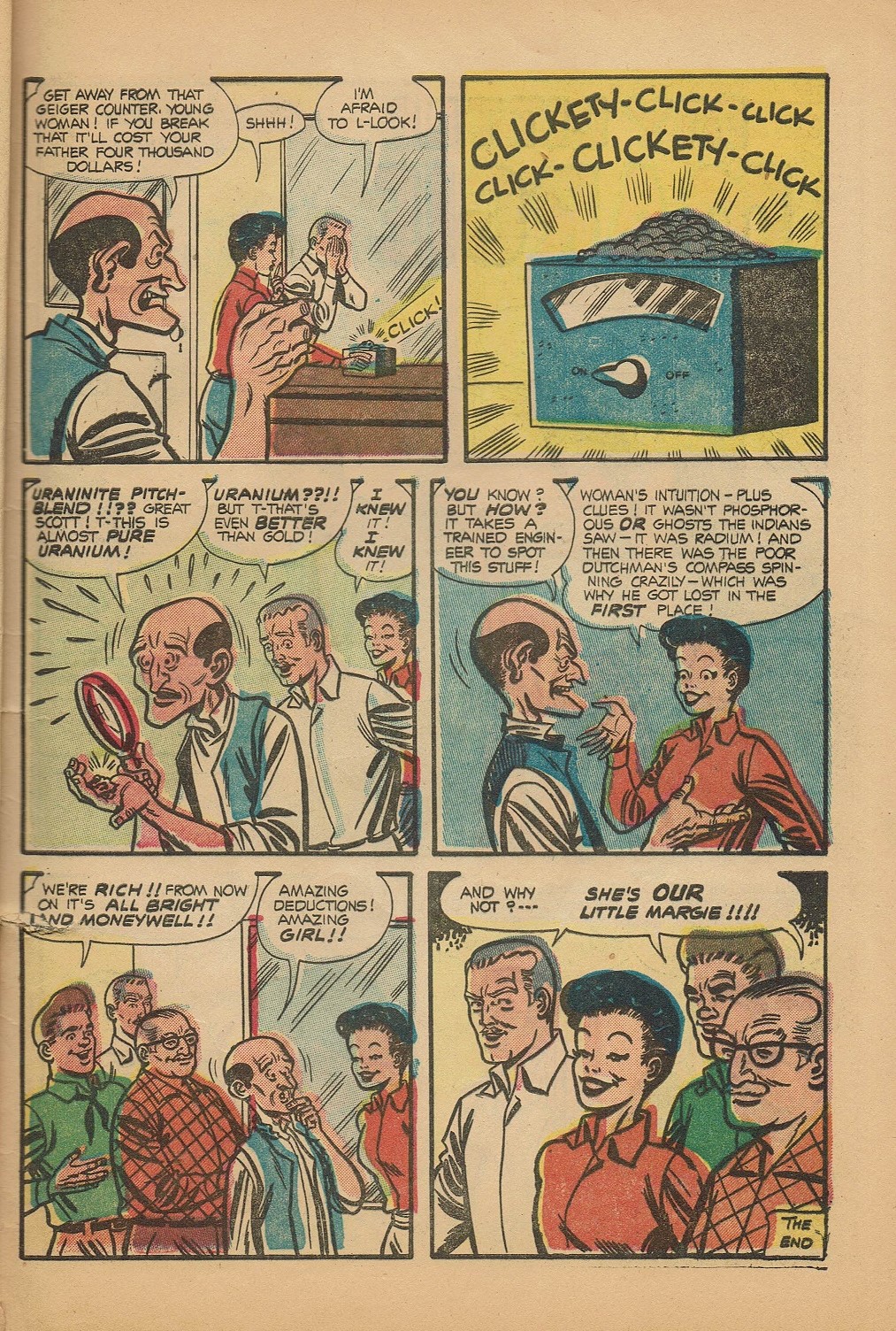 Read online My Little Margie (1954) comic -  Issue #7 - 10