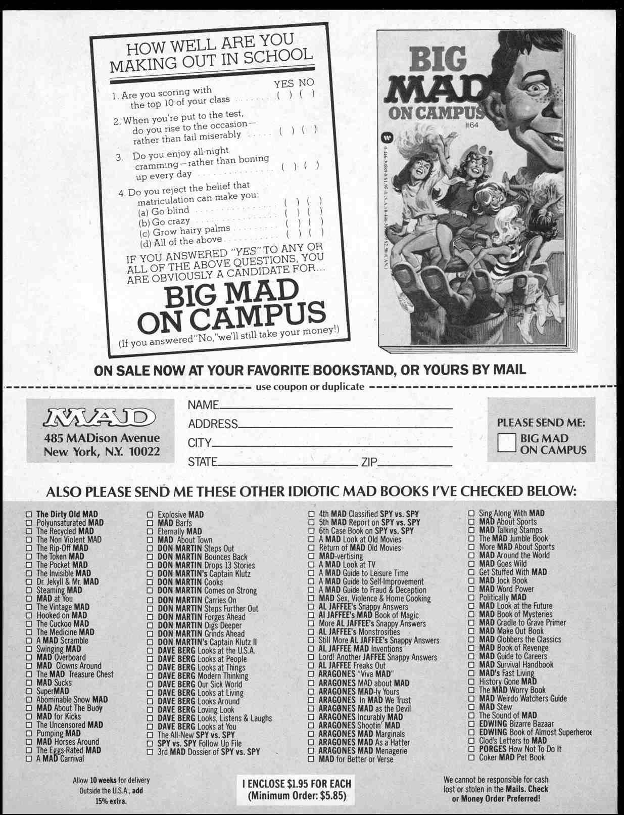 Read online MAD comic -  Issue #243 - 5