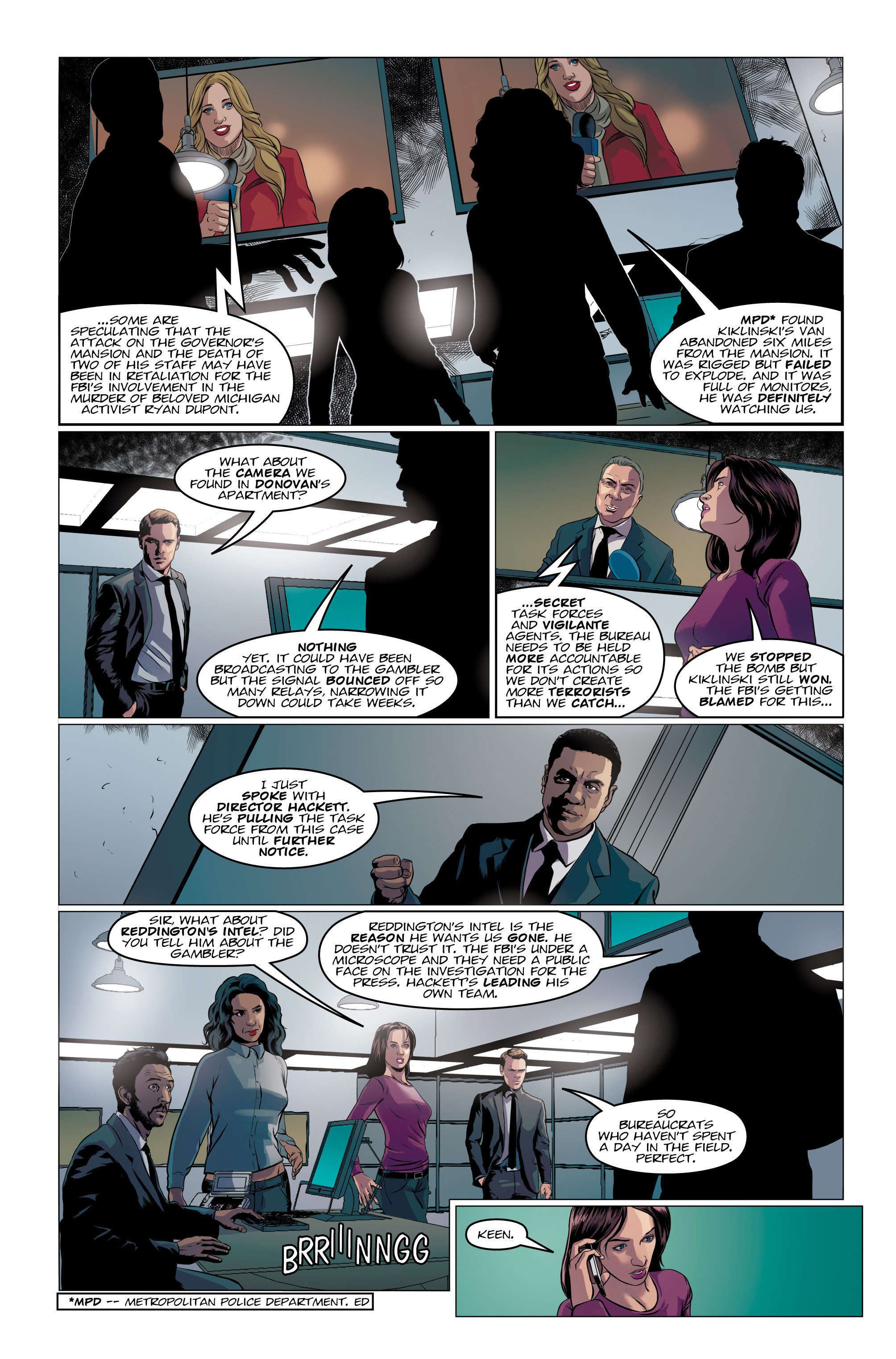 Read online The Blacklist comic -  Issue #2 - 15