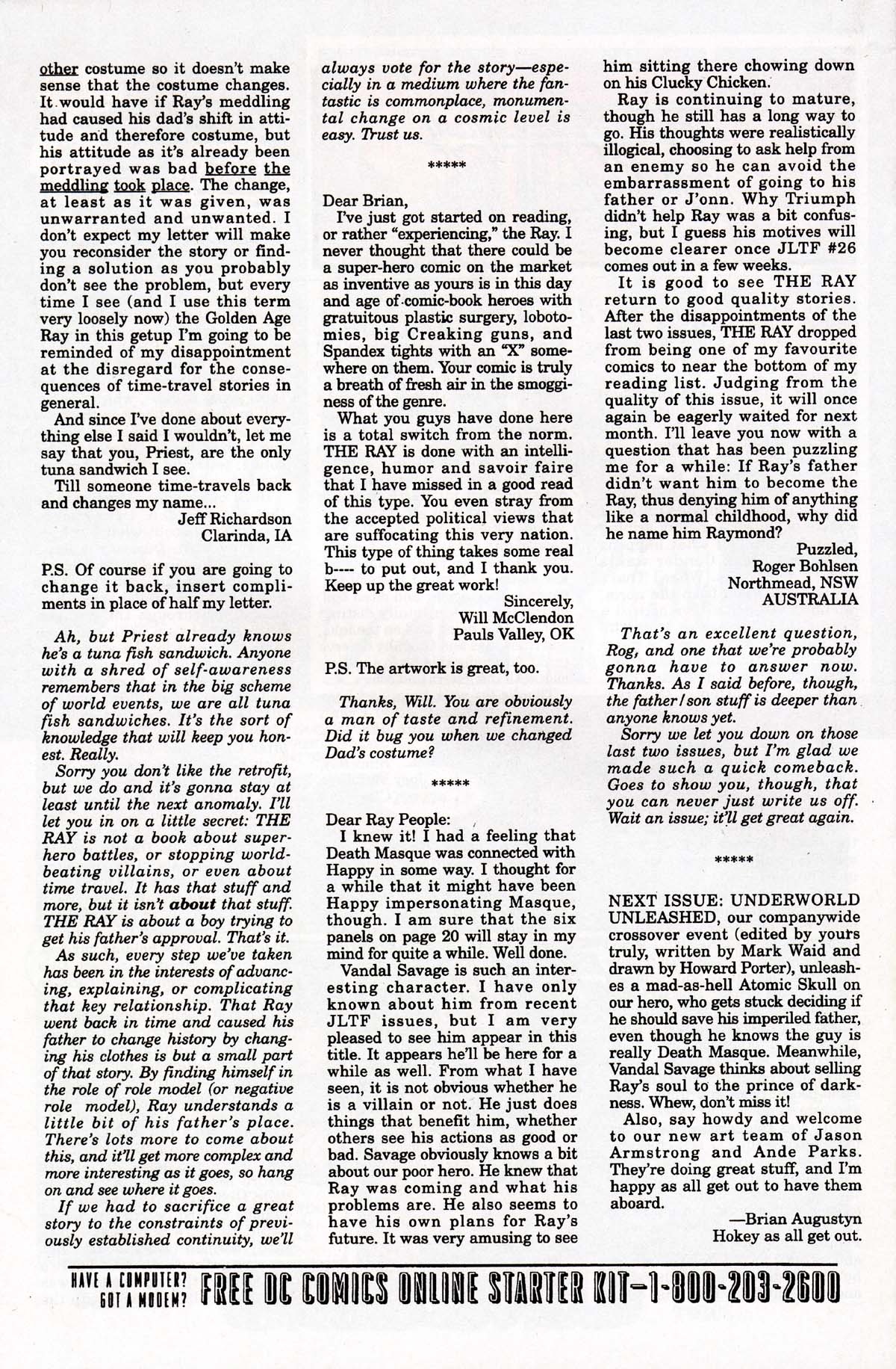 Read online The Ray (1994) comic -  Issue #17 - 25