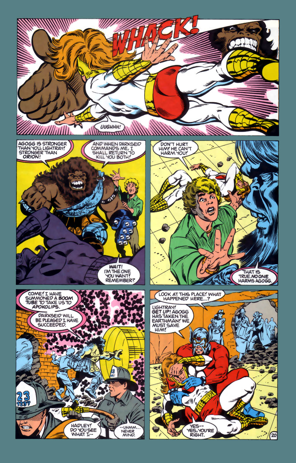 Read online The New Gods (1989) comic -  Issue #23 - 21