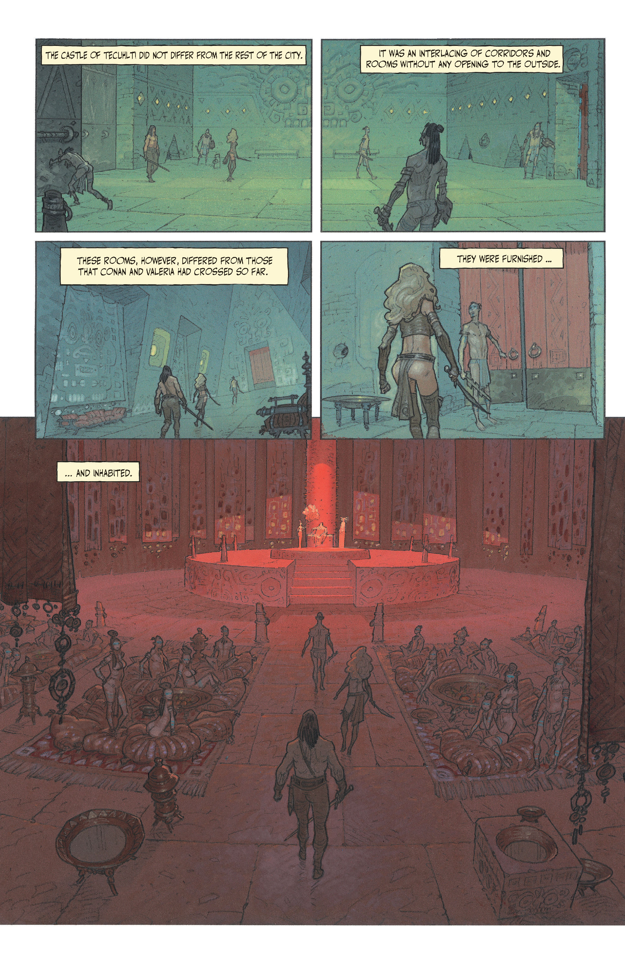 Read online The Cimmerian: Red Nails comic -  Issue #2 - 3