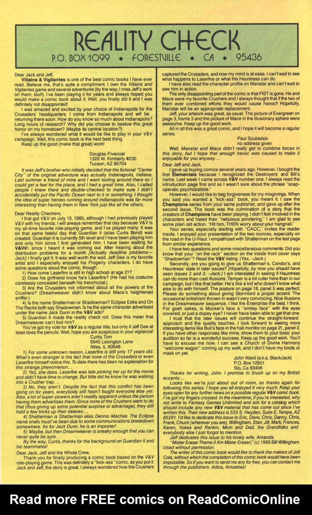 Read online Villains and Vigilantes comic -  Issue #4 - 33
