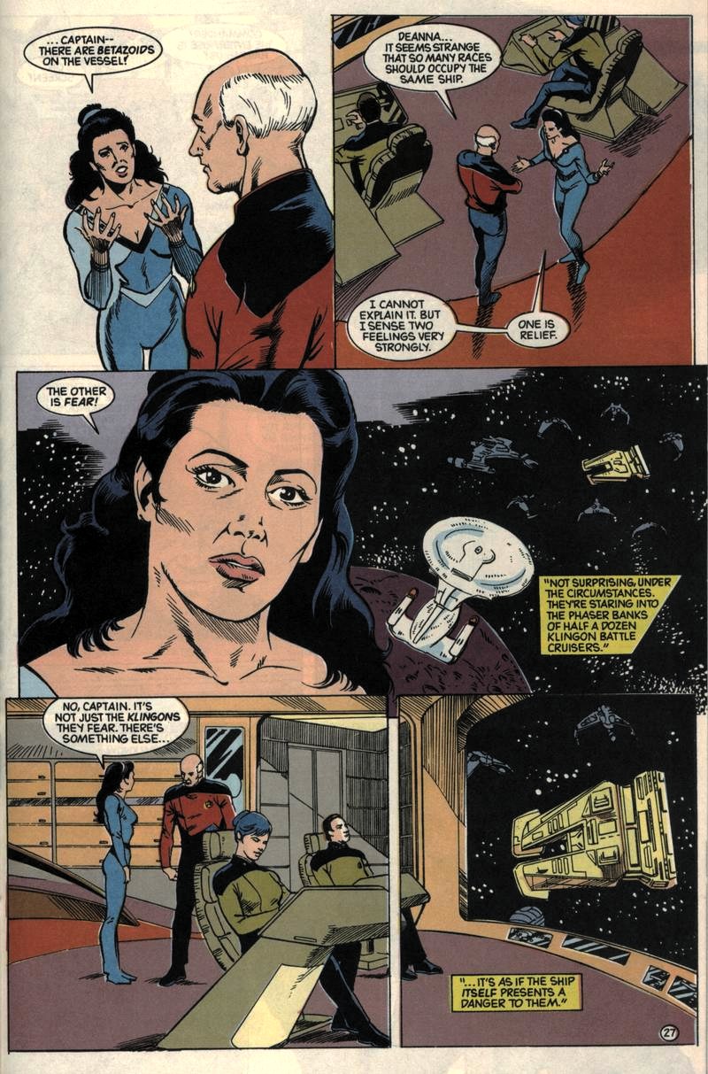 Read online Star Trek: The Next Generation (1989) comic -  Issue #24 - 28