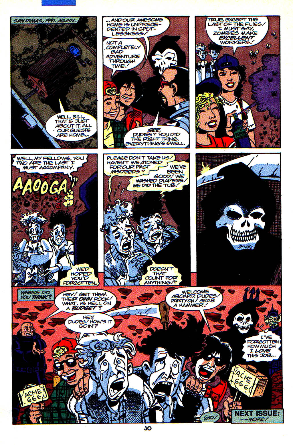 Read online Bill & Ted's Excellent Comic Book comic -  Issue #2 - 23