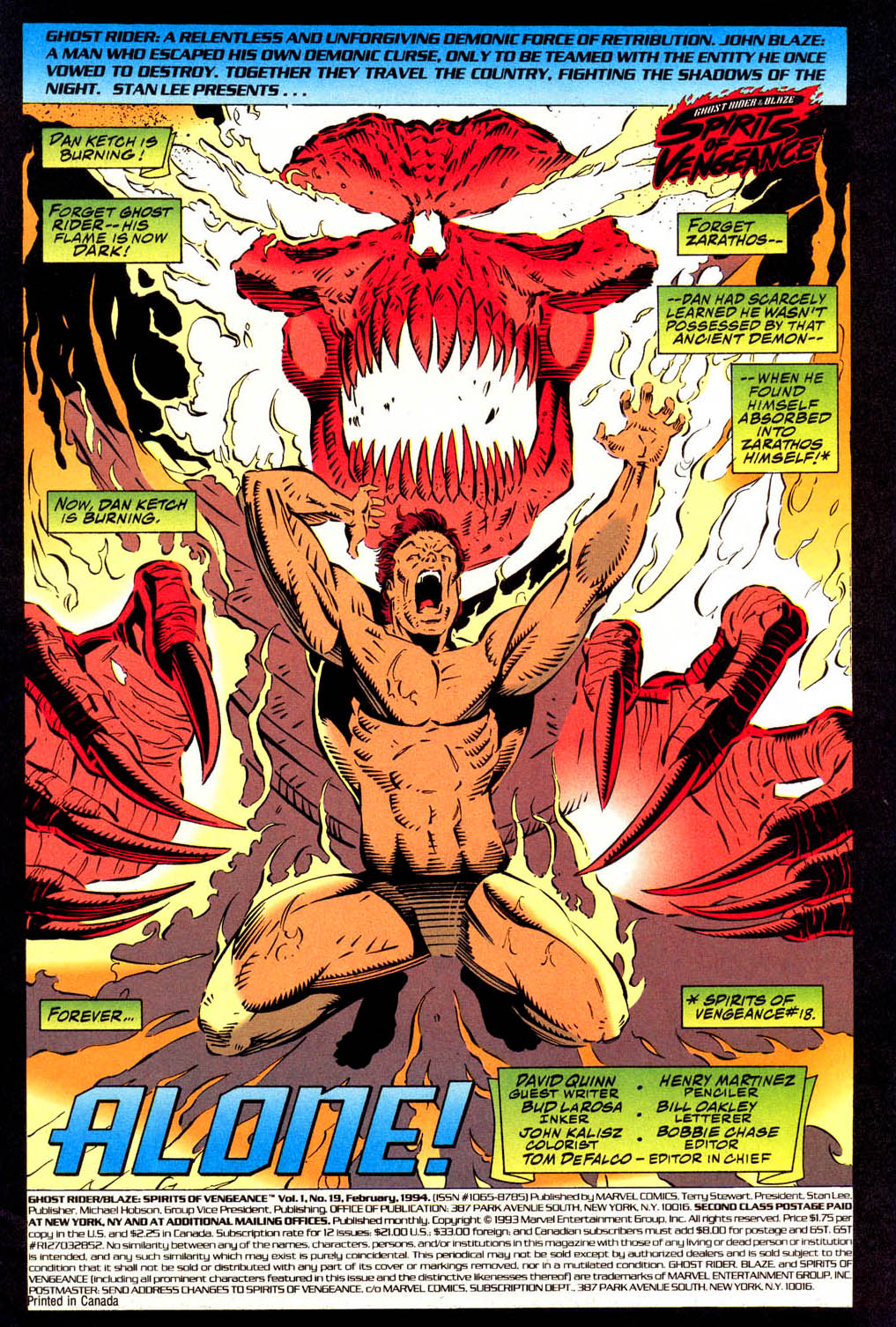 Ghost Rider/Blaze: Spirits of Vengeance Issue #19 #19 - English 2