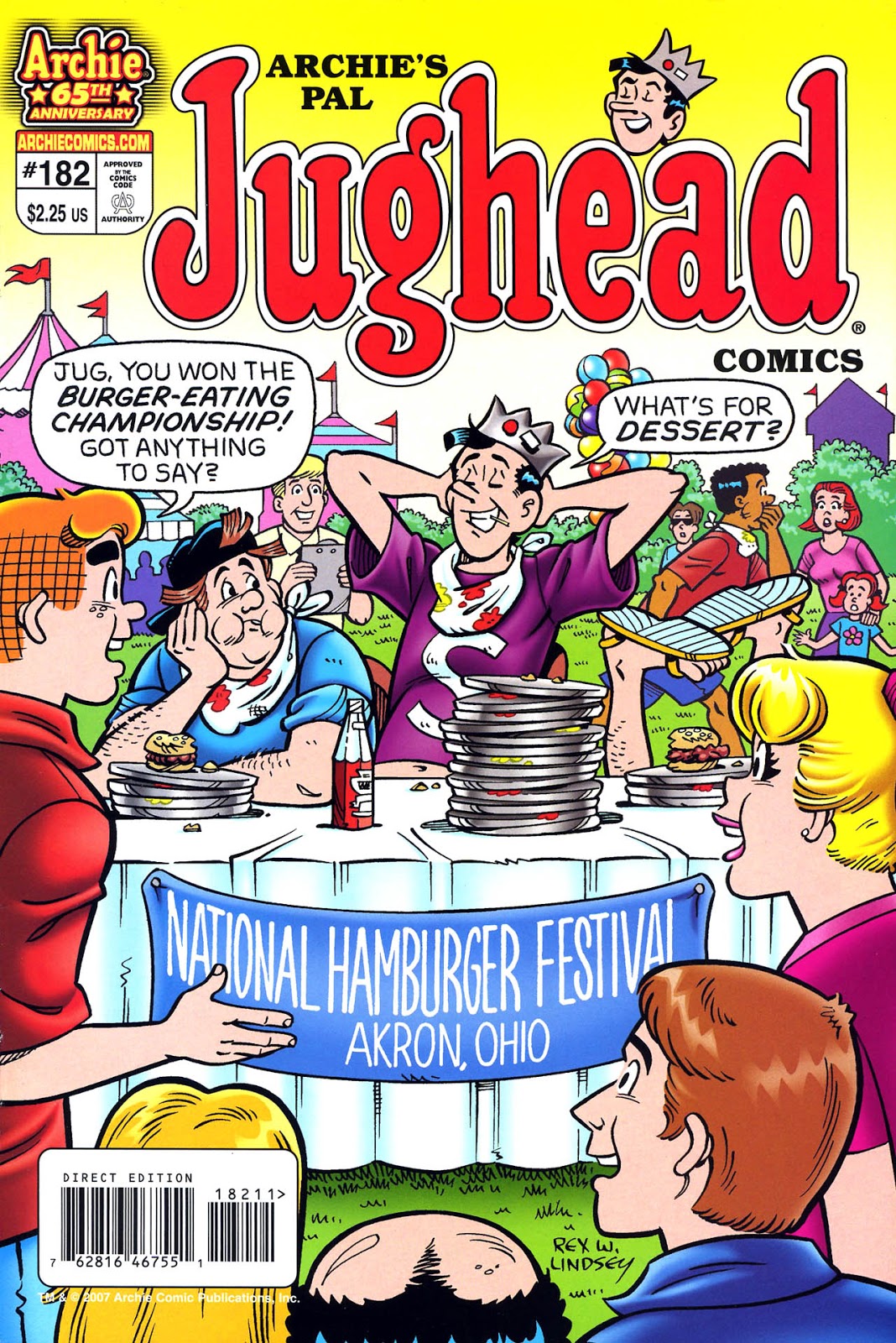 Archie's Pal Jughead Comics issue 182 - Page 1
